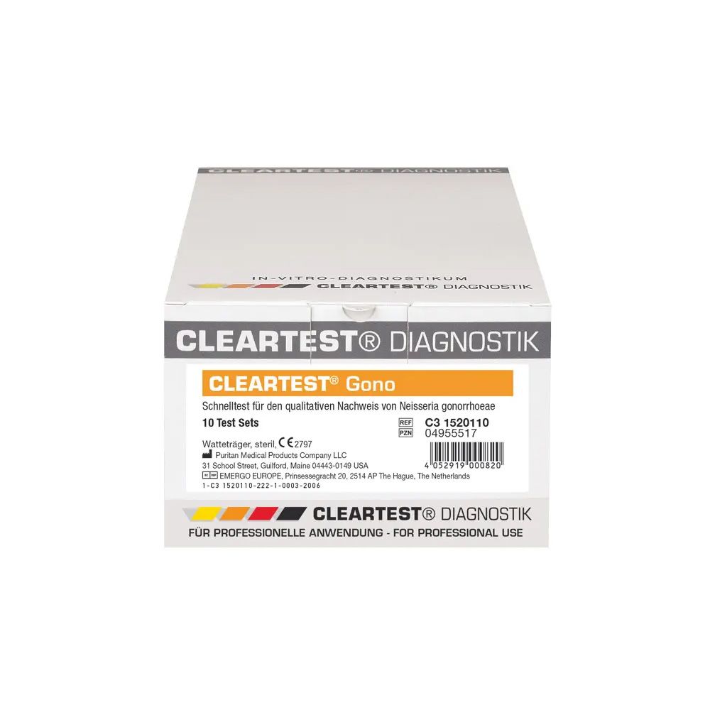 Cleartest® Schnelltest Gonorrhoe, Tripper, Gonokokken, Neisseria gonorrhoeae