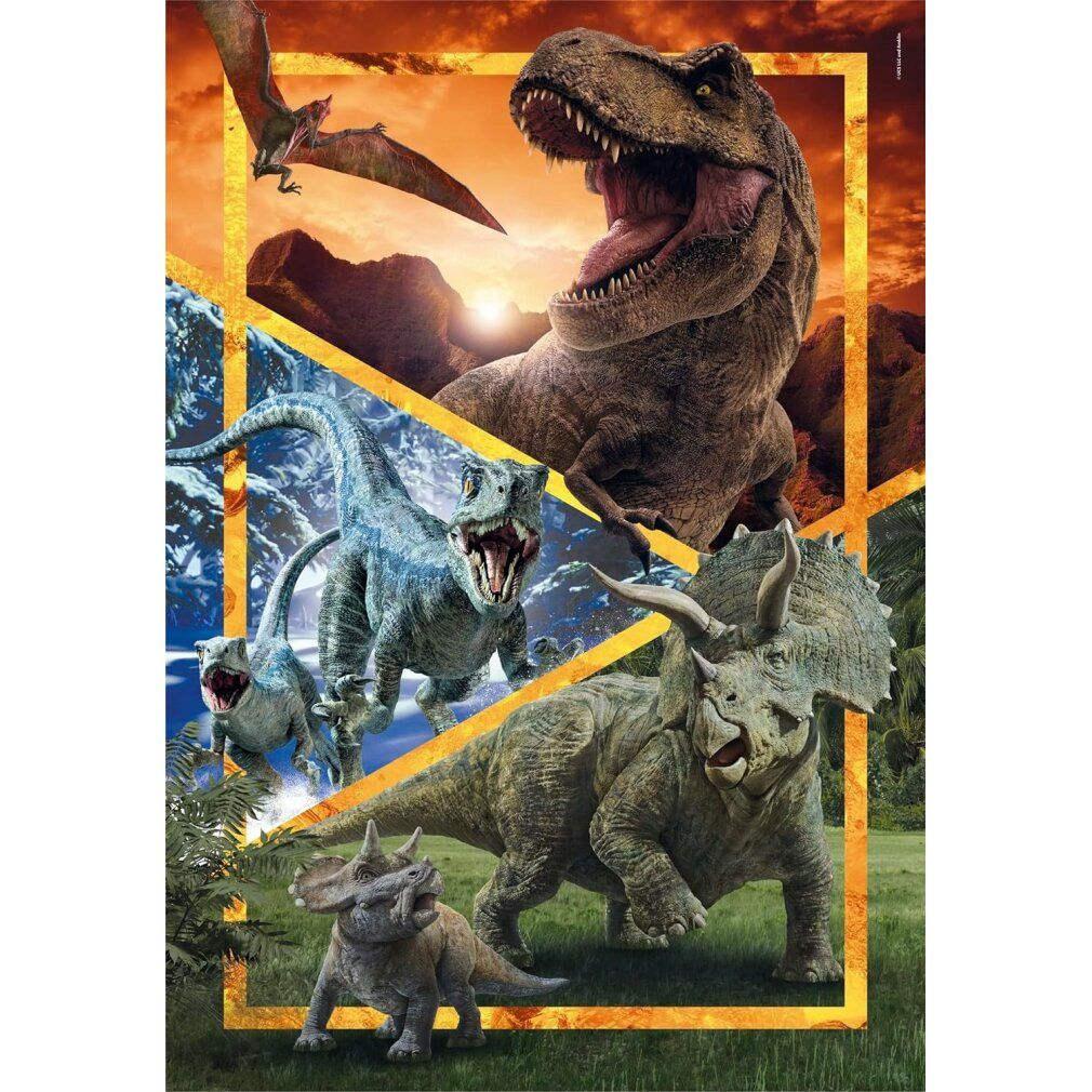 clementoni Puzzle Jurassic World 104 Teile