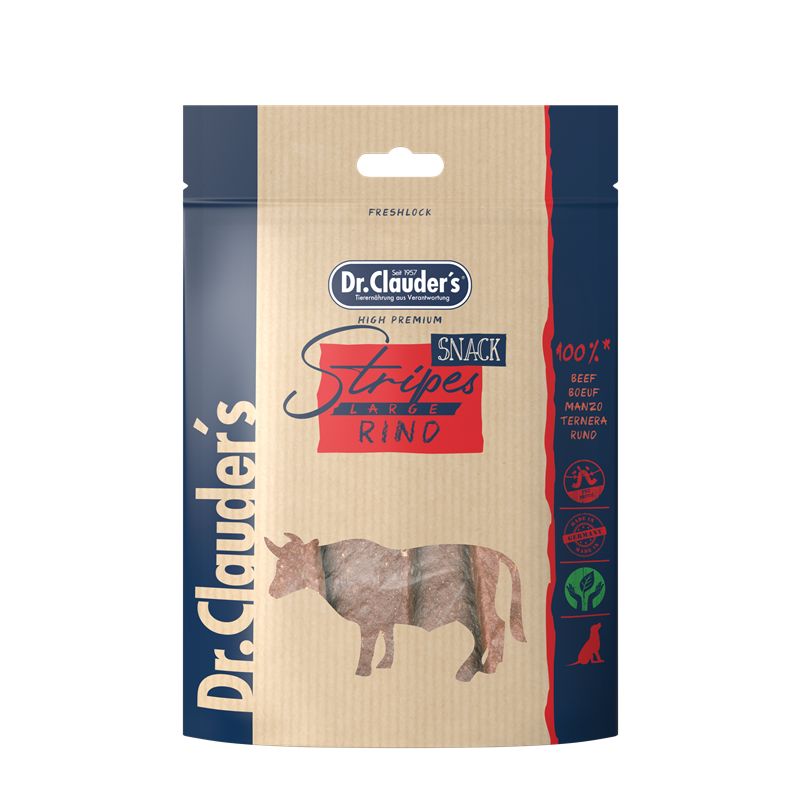 Dr. Clauder Dog Snack Stripes Large 80 kg