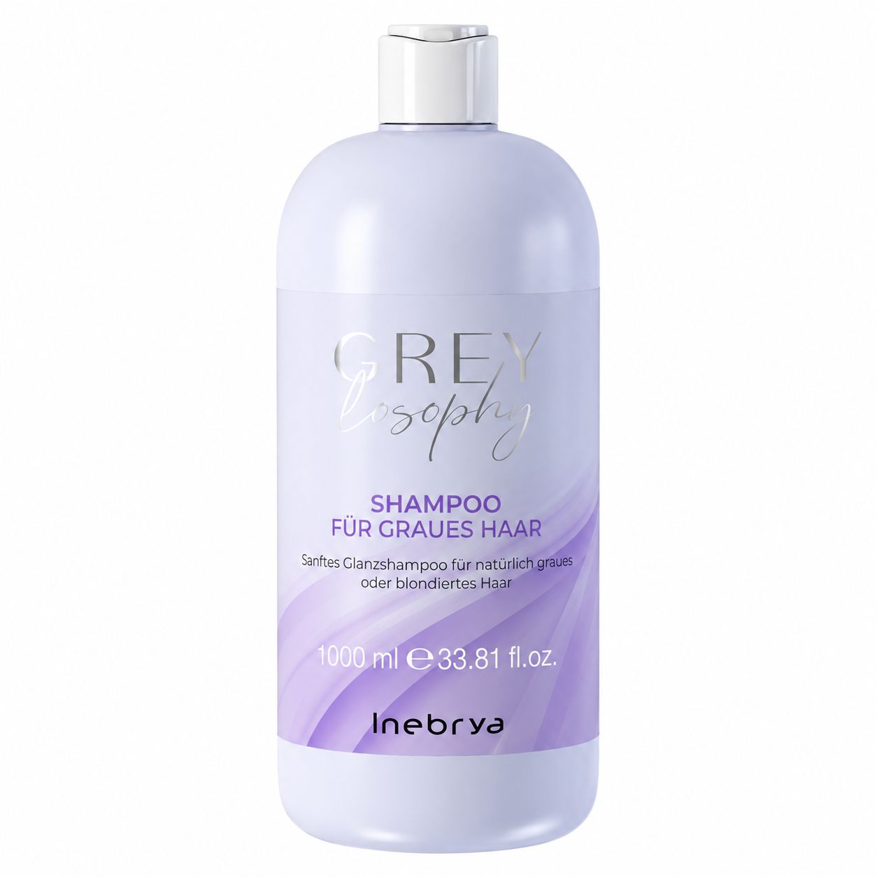 Inebrya Grey-losophy Shampoo für graues Haar, 1000ml.
