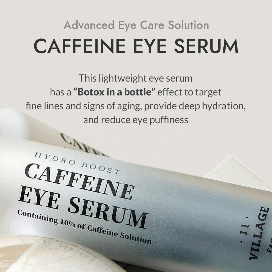 Village 11 Factory Hydro Boost Caffeine Eye Serum – Augenserum mit Koffein