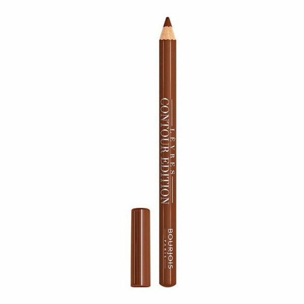 Braunes Bourjois Contour Edition Eye Pencil. Aufschrift auf dem Stift und Kappe.