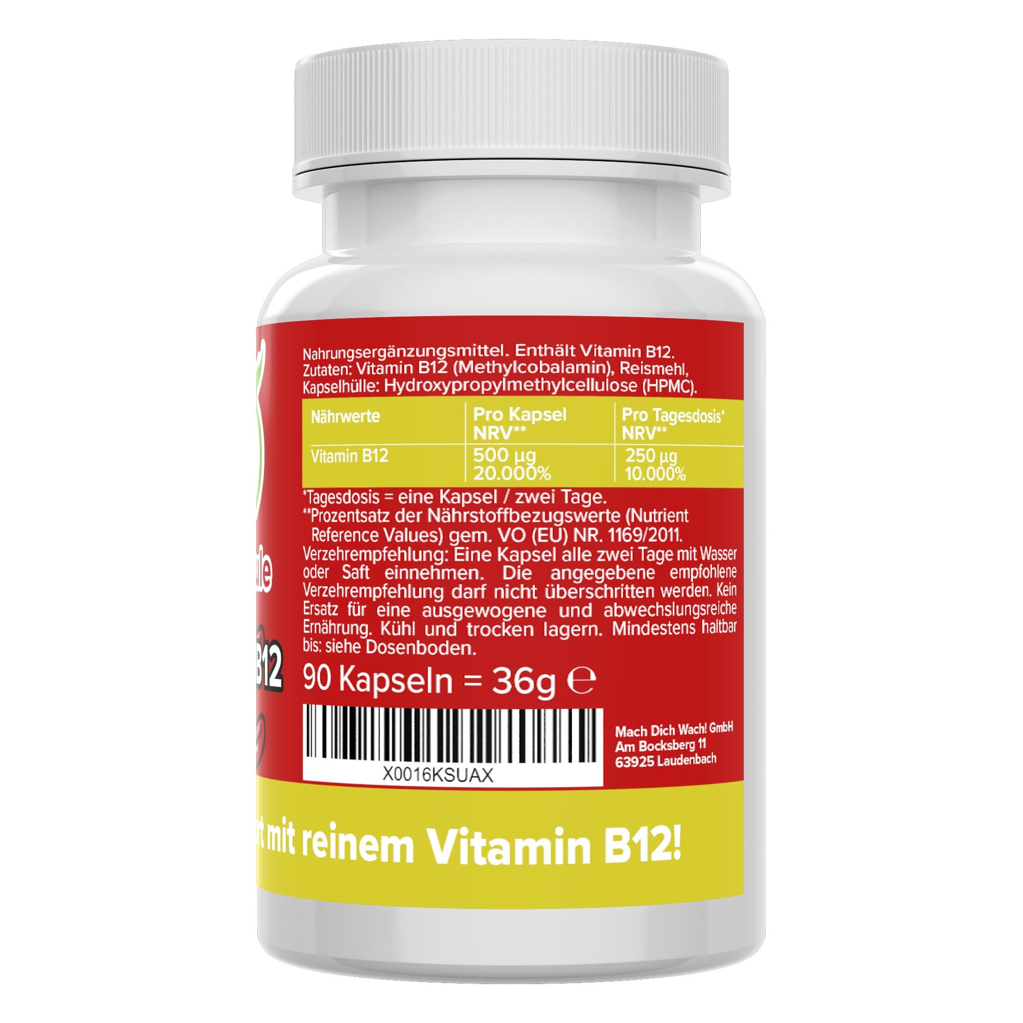 Vitamin B12 Kapseln - Vitamineule® 90 St