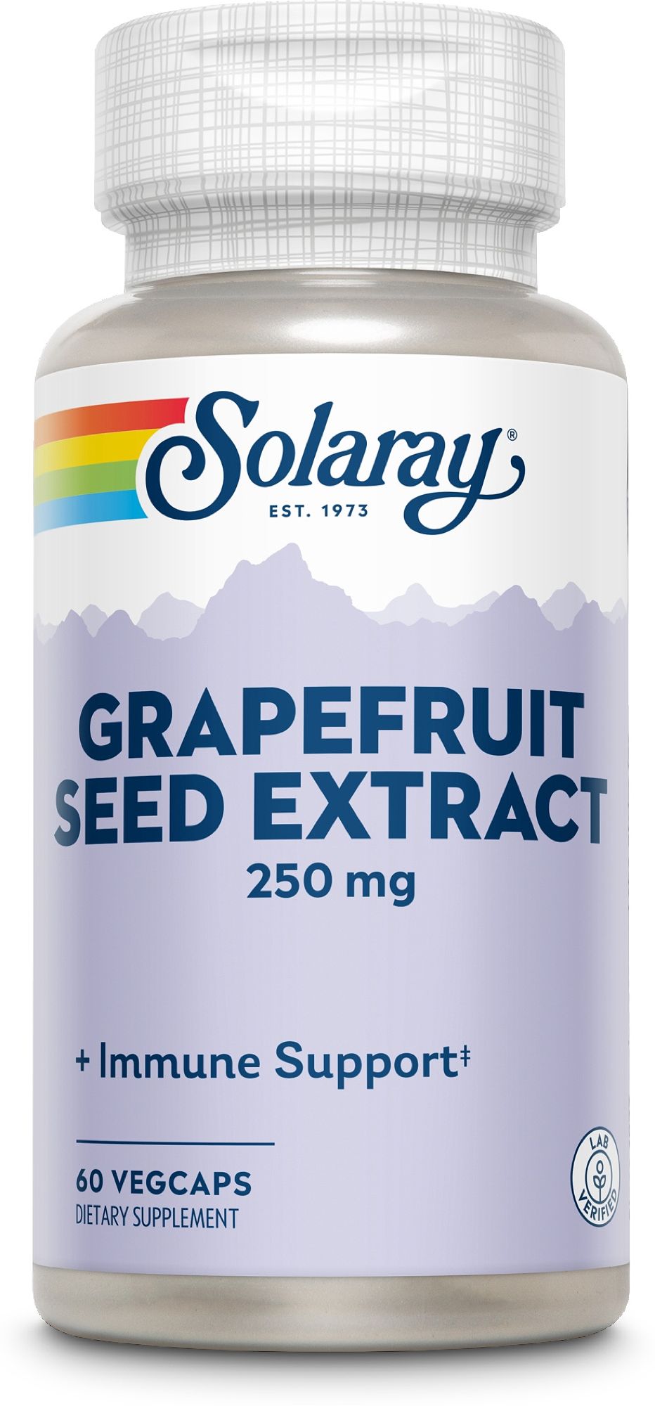 Grapefruit Samen-Extrakt 250 mg Solaray Kapseln 60 St