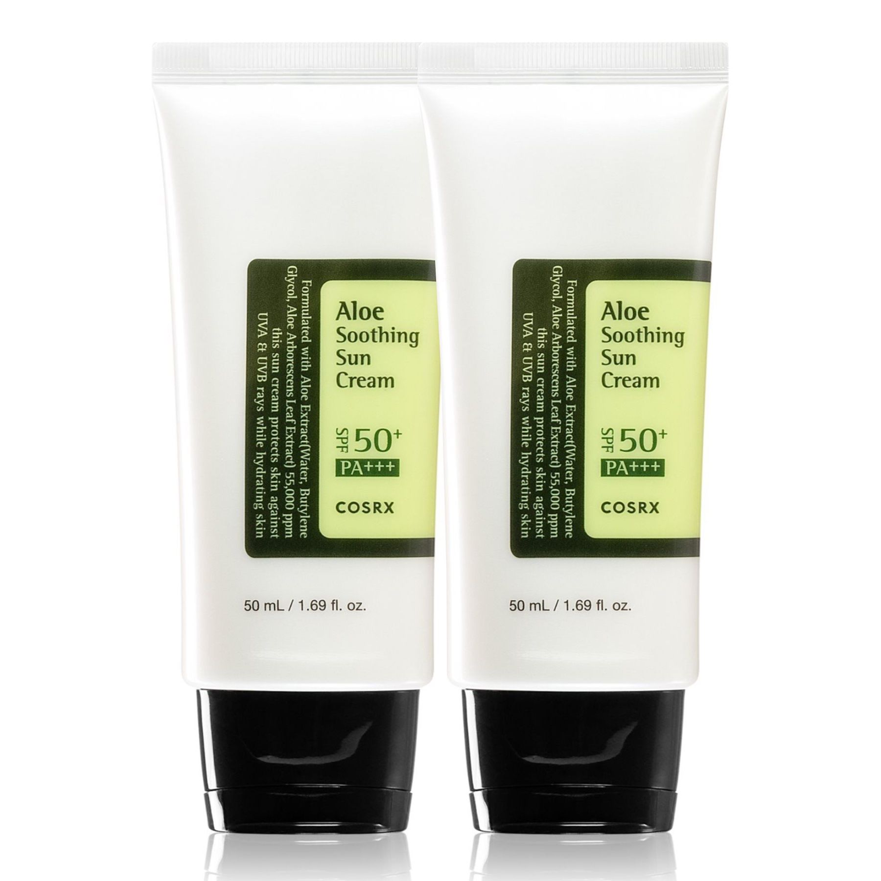COSRX Soothing Sun Cream SPF 50+ Sonnenschutzcreme mit Aloe Vera