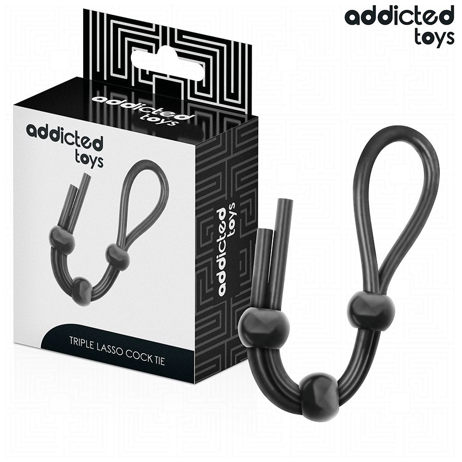 Addicted Toys - Penisseil Silikon Triple-Loop 1 St
