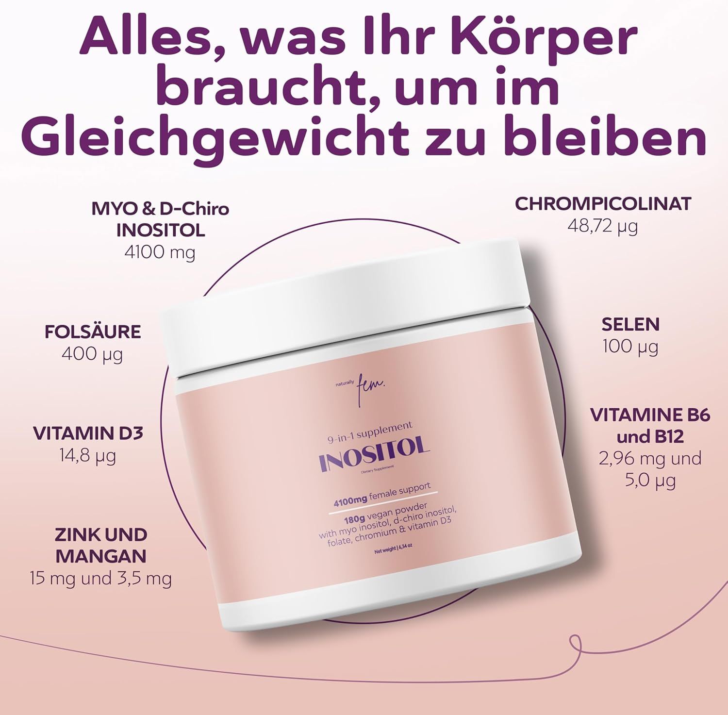 QSTA   D-Chiro & Myo Inositol Pulver