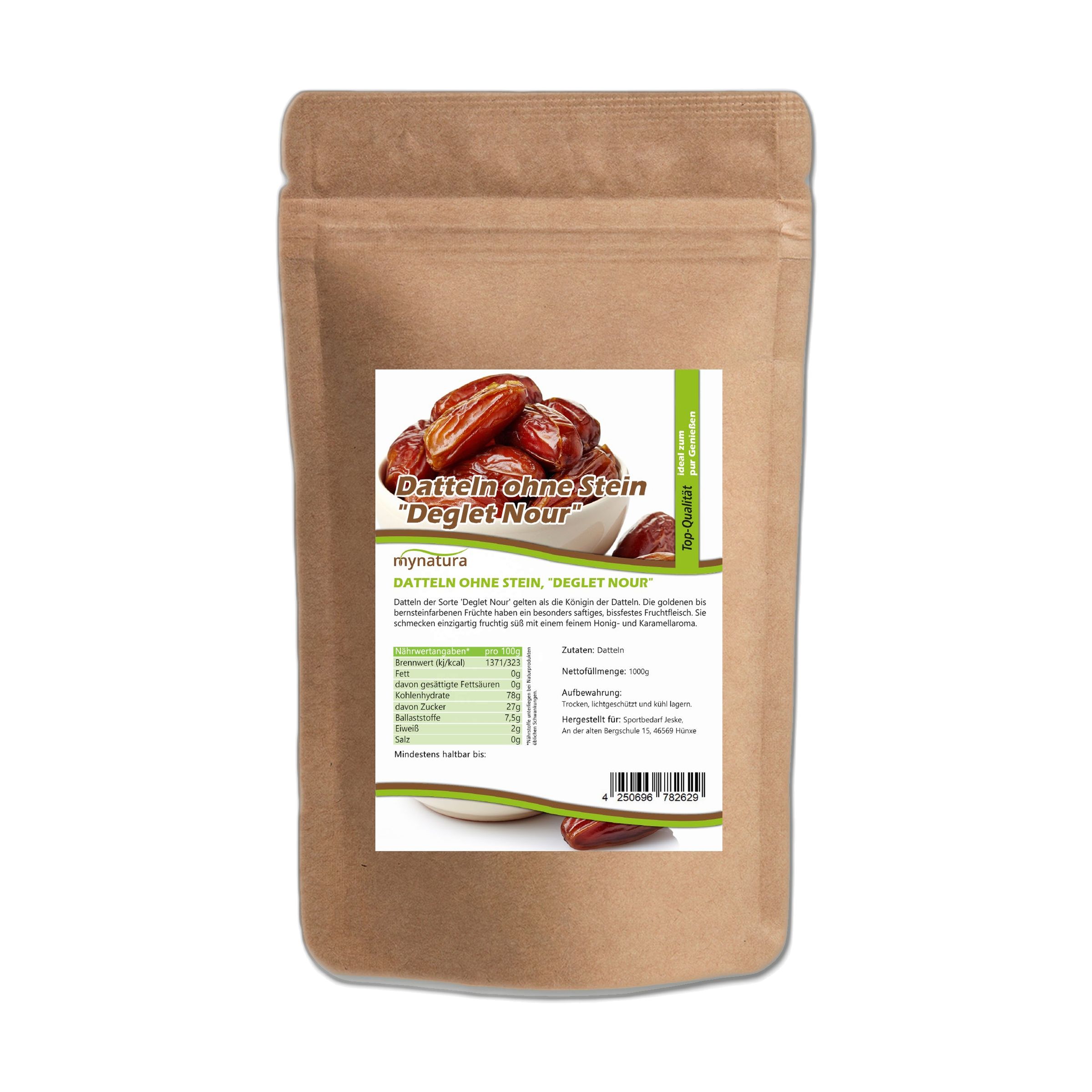 Mynatura getrocknete Datteln 1000 g