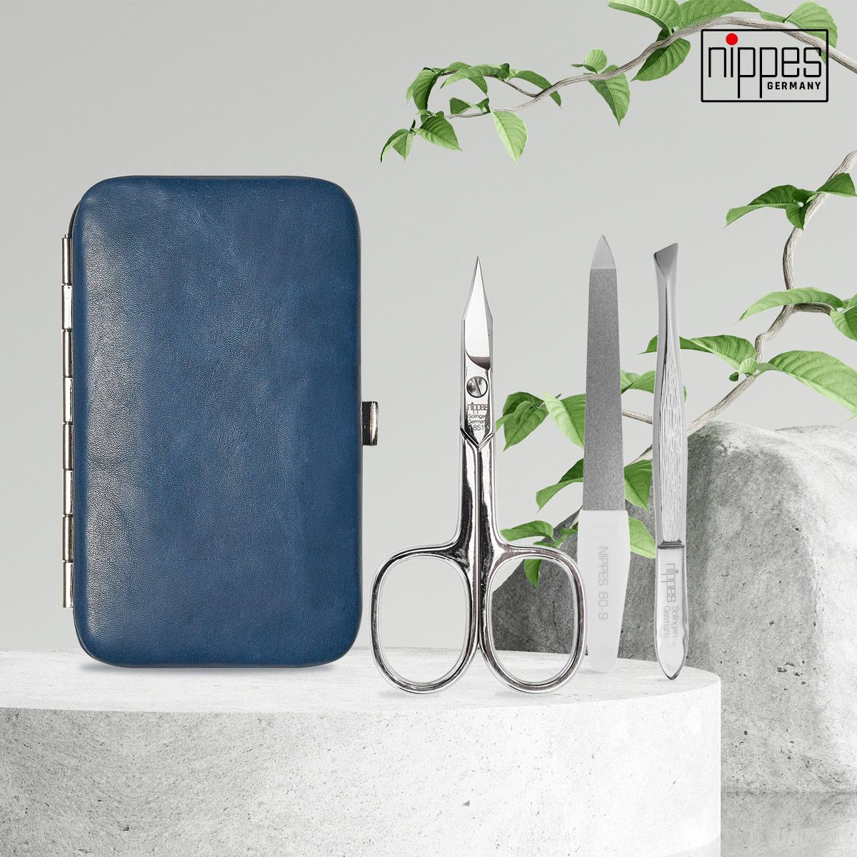 nippes Solingen  Rahmen-Manikür-Etui VINTAGE