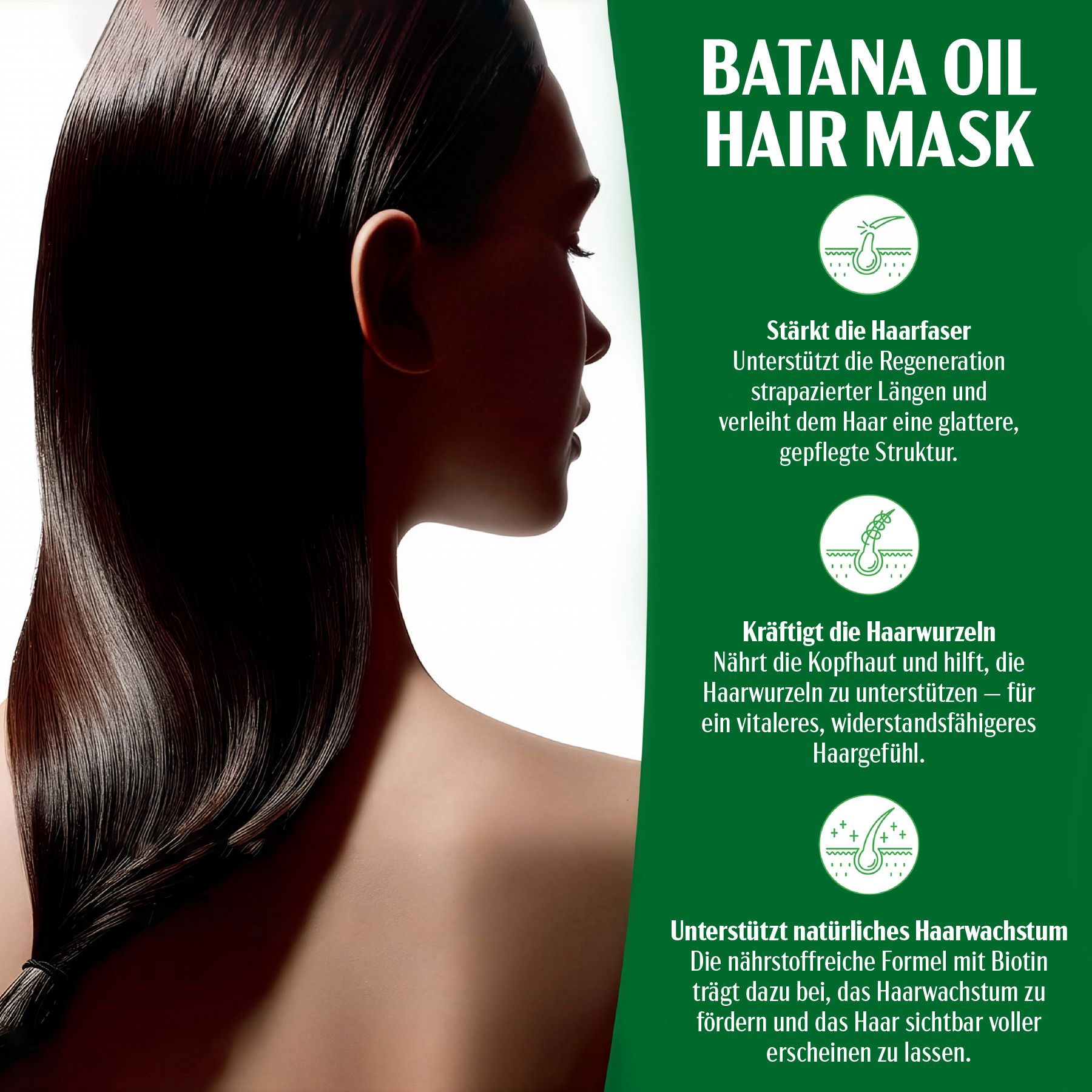 ALIVER Haarmaske Batana Öl  für Haarpflege Vegan