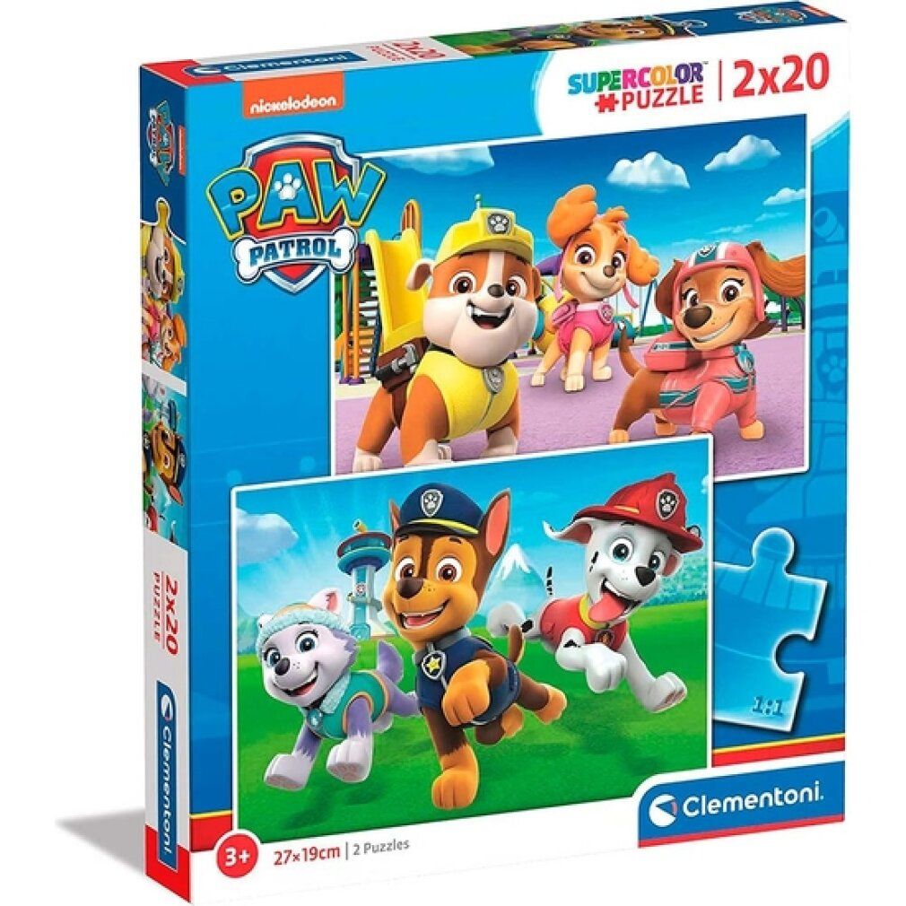 clementoni Puzzle Paw Patrol 2x20 Teile 1 St