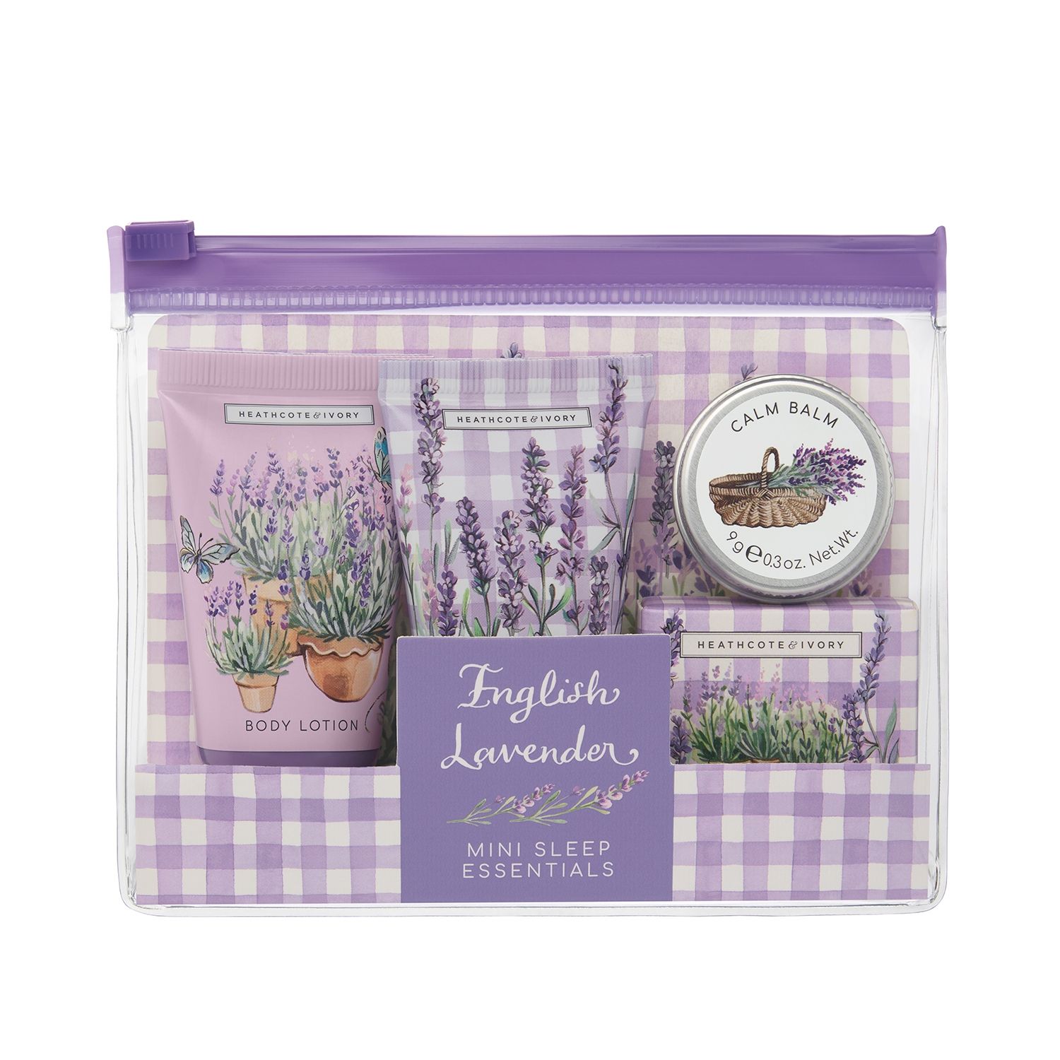 Heathcote & Ivory English Lavender 4-teiliges Pflegeset