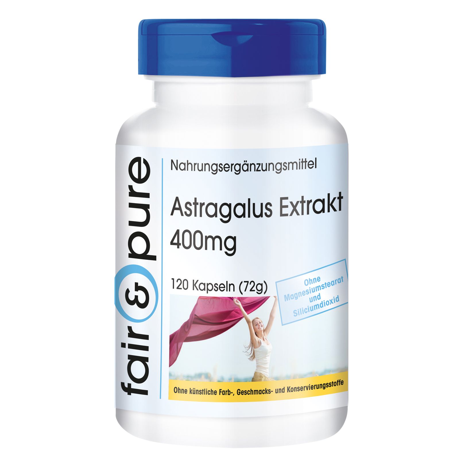 fair - pure | Astragalus Extrakt 400mg schluckfreundlich 120 St