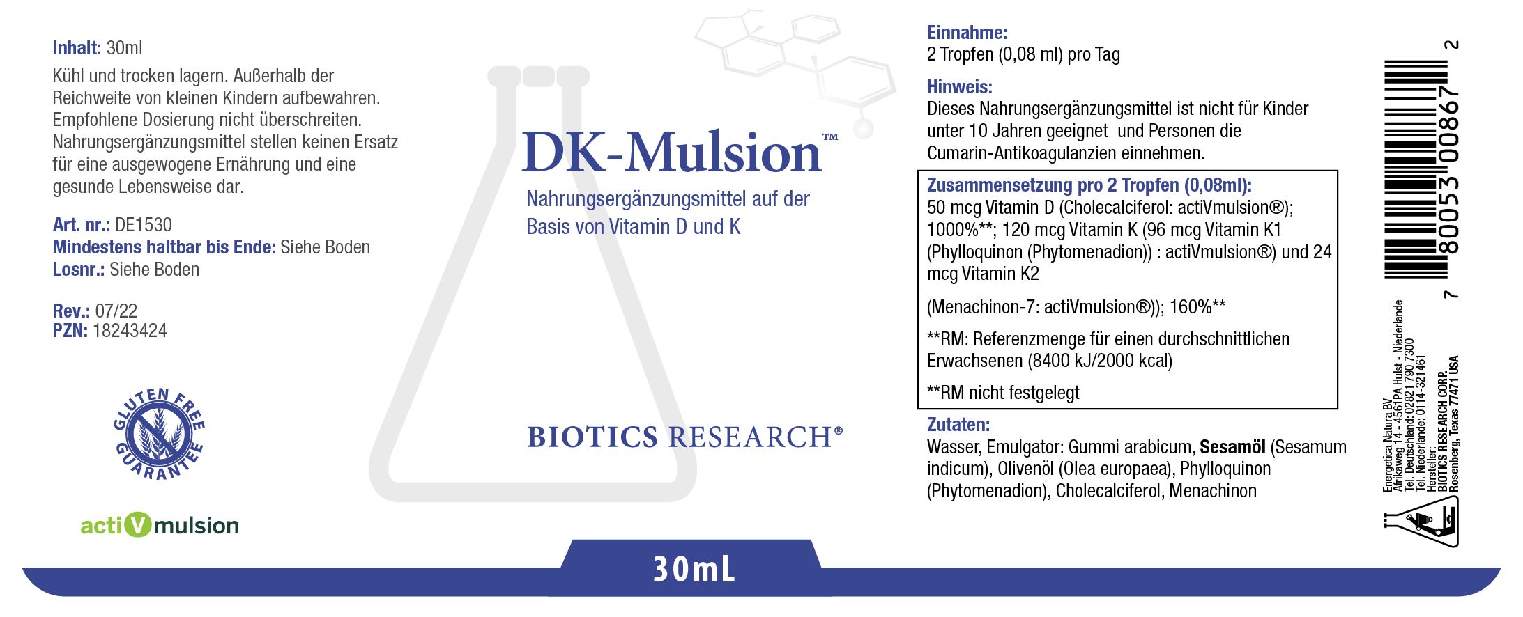 Dk-Mulsion 30ml 30 ml