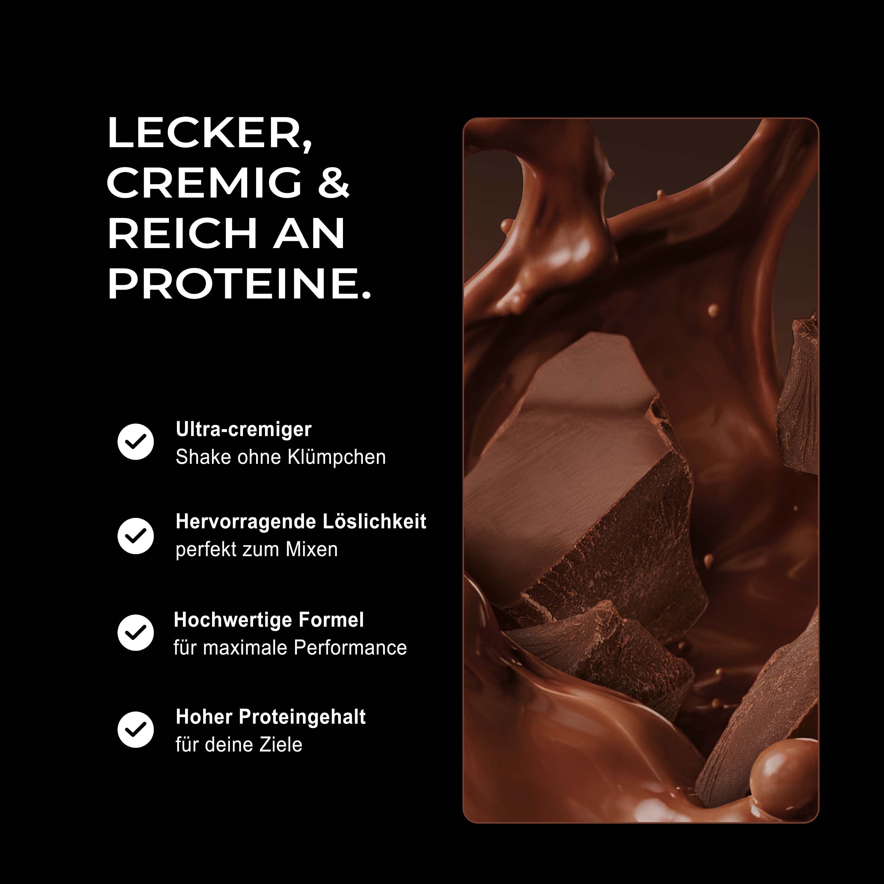 Neosupps Isolate Whey Protein Pulver Chocolate, 750g, Protein pro Portion