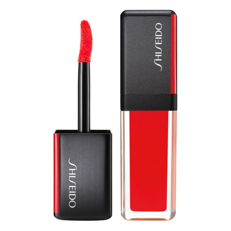 SHISEIDO LACQUERINK LIPSHINE 305 RED FLICKER
