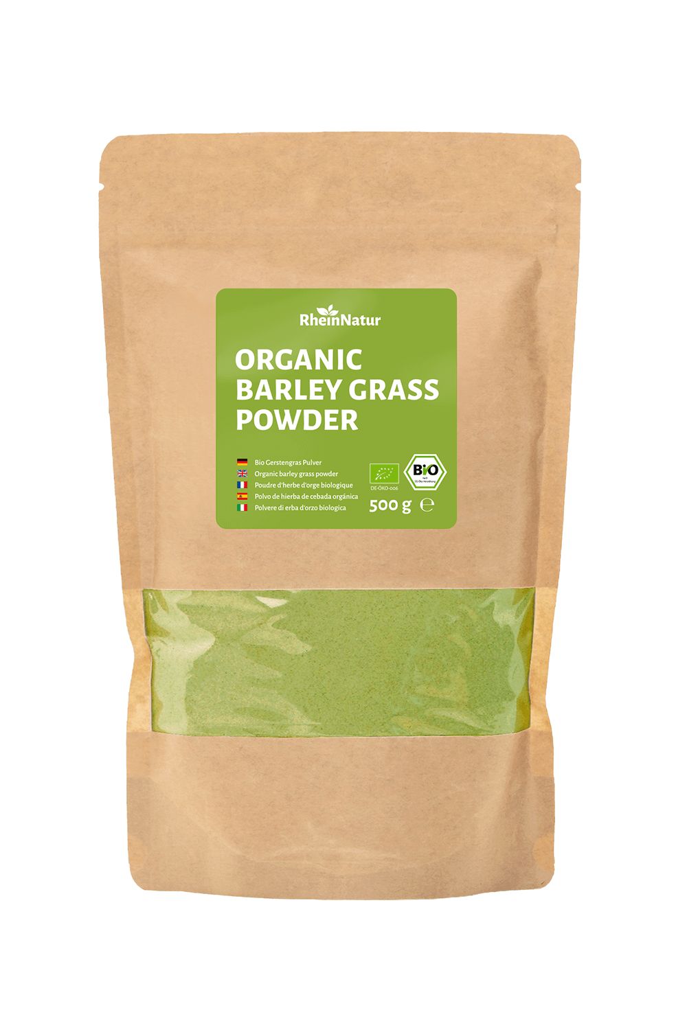 RheinNatur Gerstengras Pulver