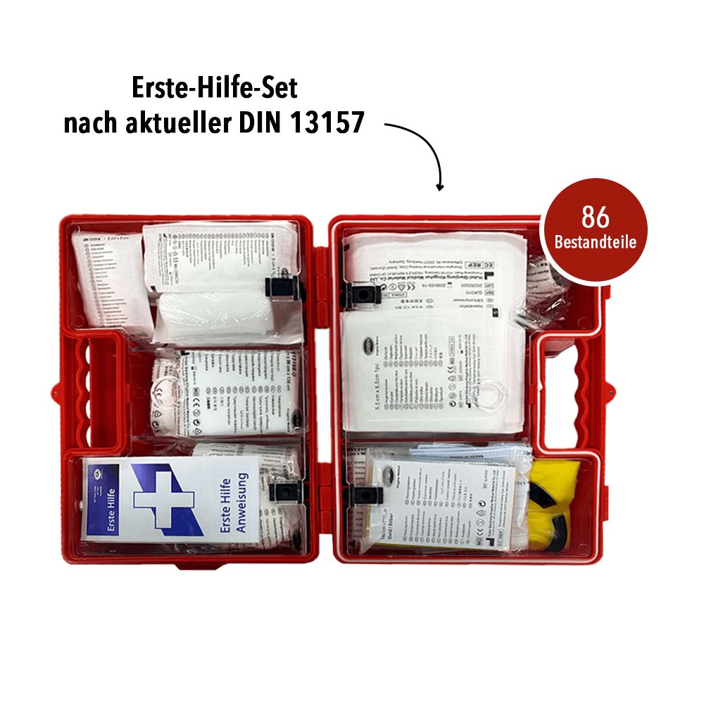 IEA Medical Erste Hilfe Koffer Büro DIN 13157