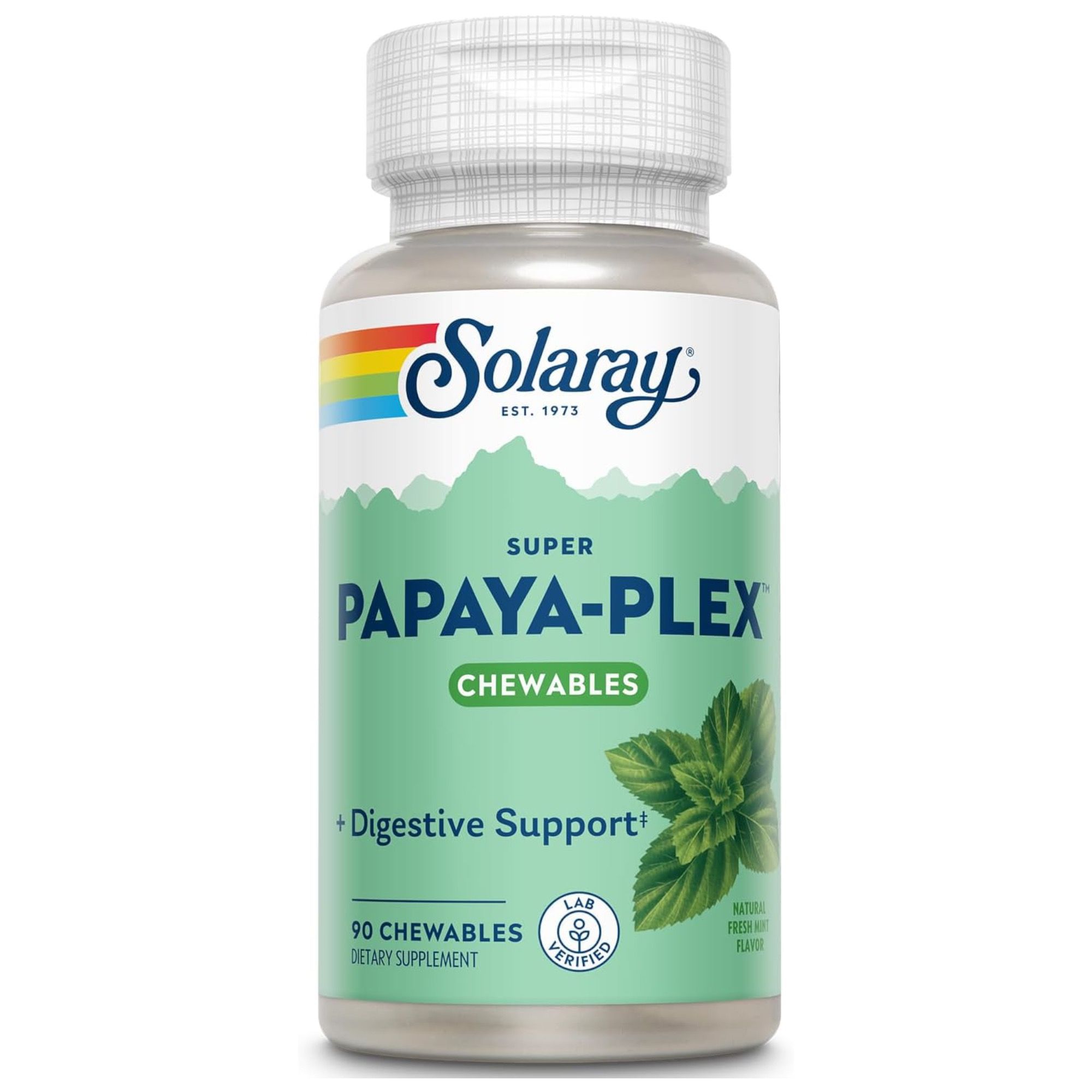 Solaray Papaya-Plex 90 St Kautabletten
