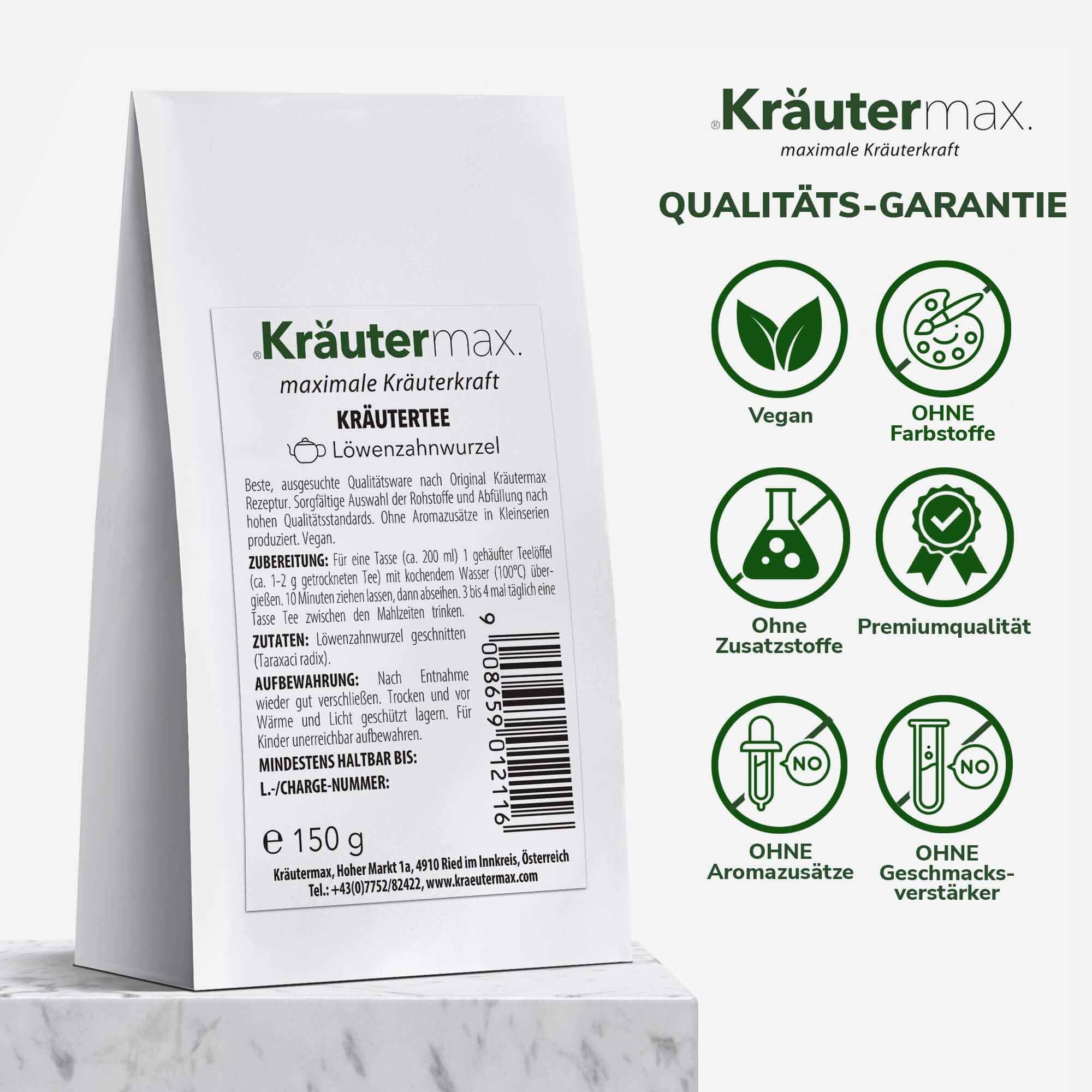 Kräutermax Löwenzahnwurzeltee
