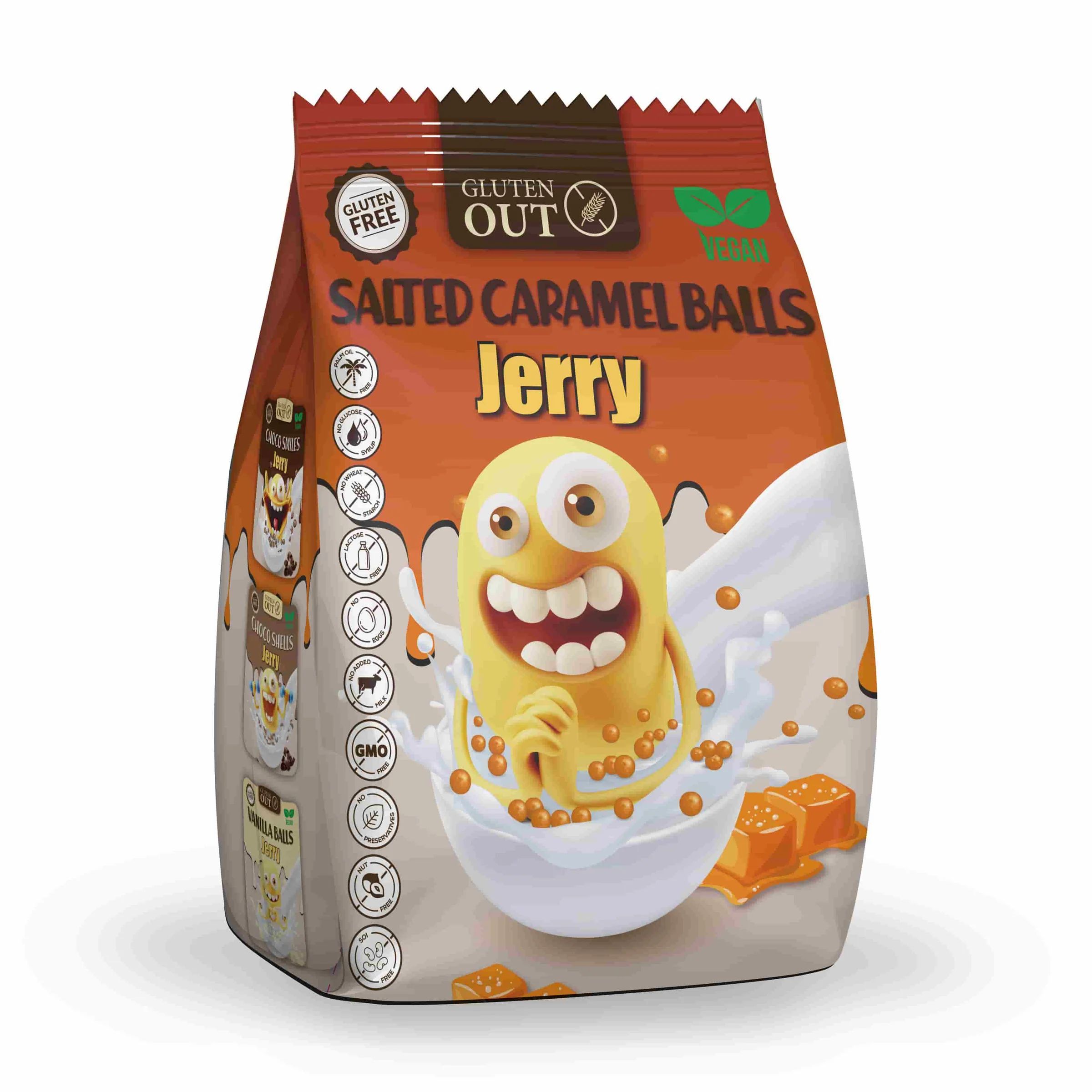 Nerano Jerry Salted Caramel Balls glutenfrei