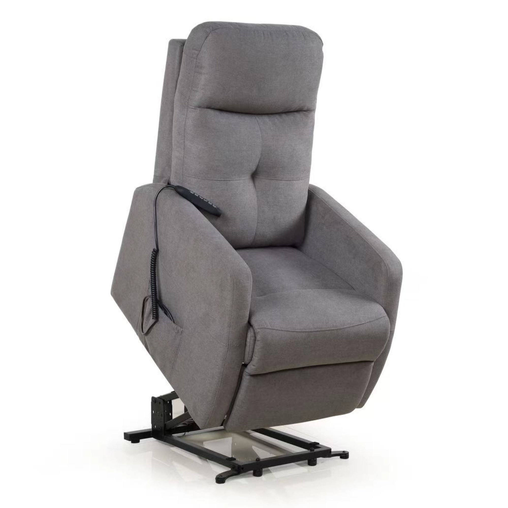 Medtrade Kanton Aufstehsessel Graubraun mit 4 Motoren