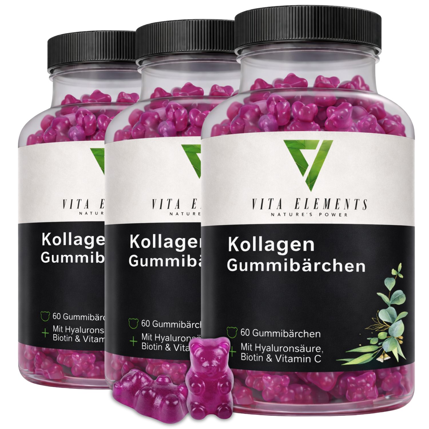 Vita Elements Kollagen Gummibärchen 195 g