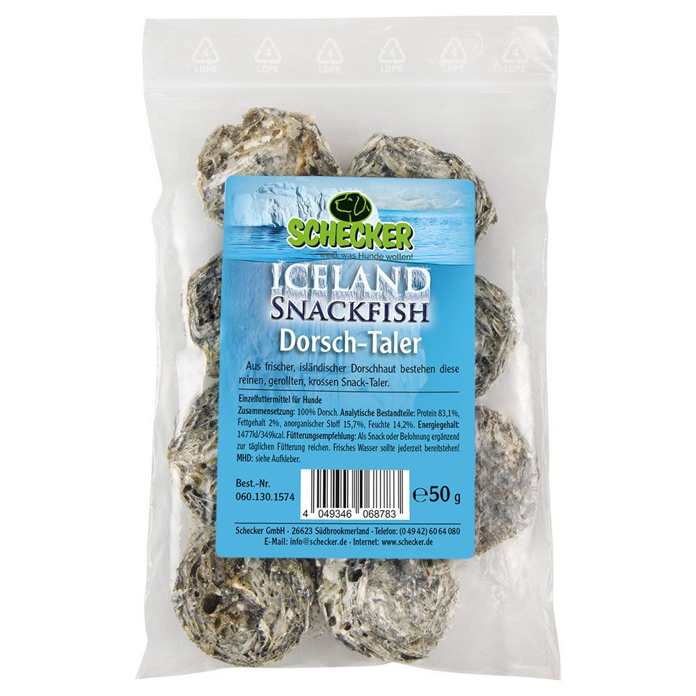 Schecker Dörrfleisch - ICELAND Dorsch-Taler