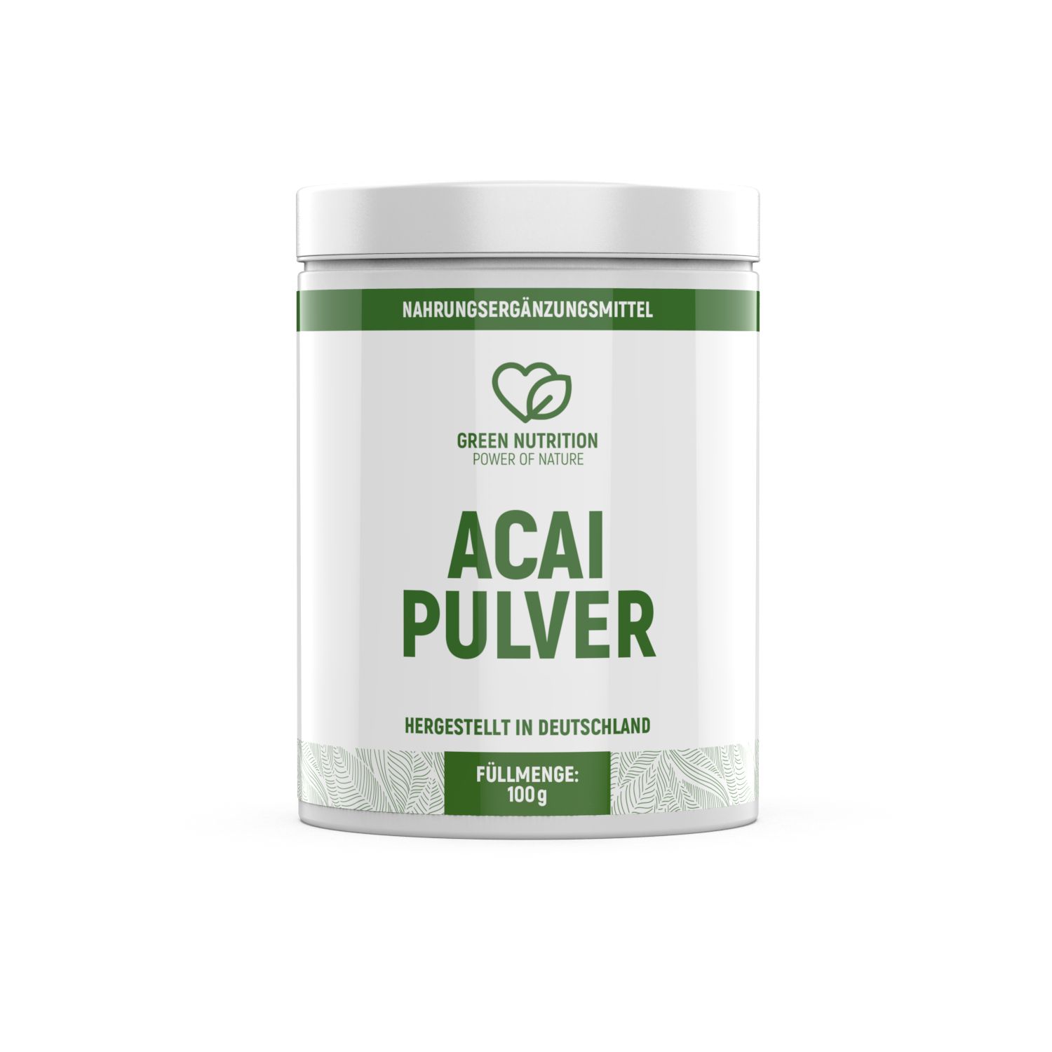 Green Nutrition Acai Pulver