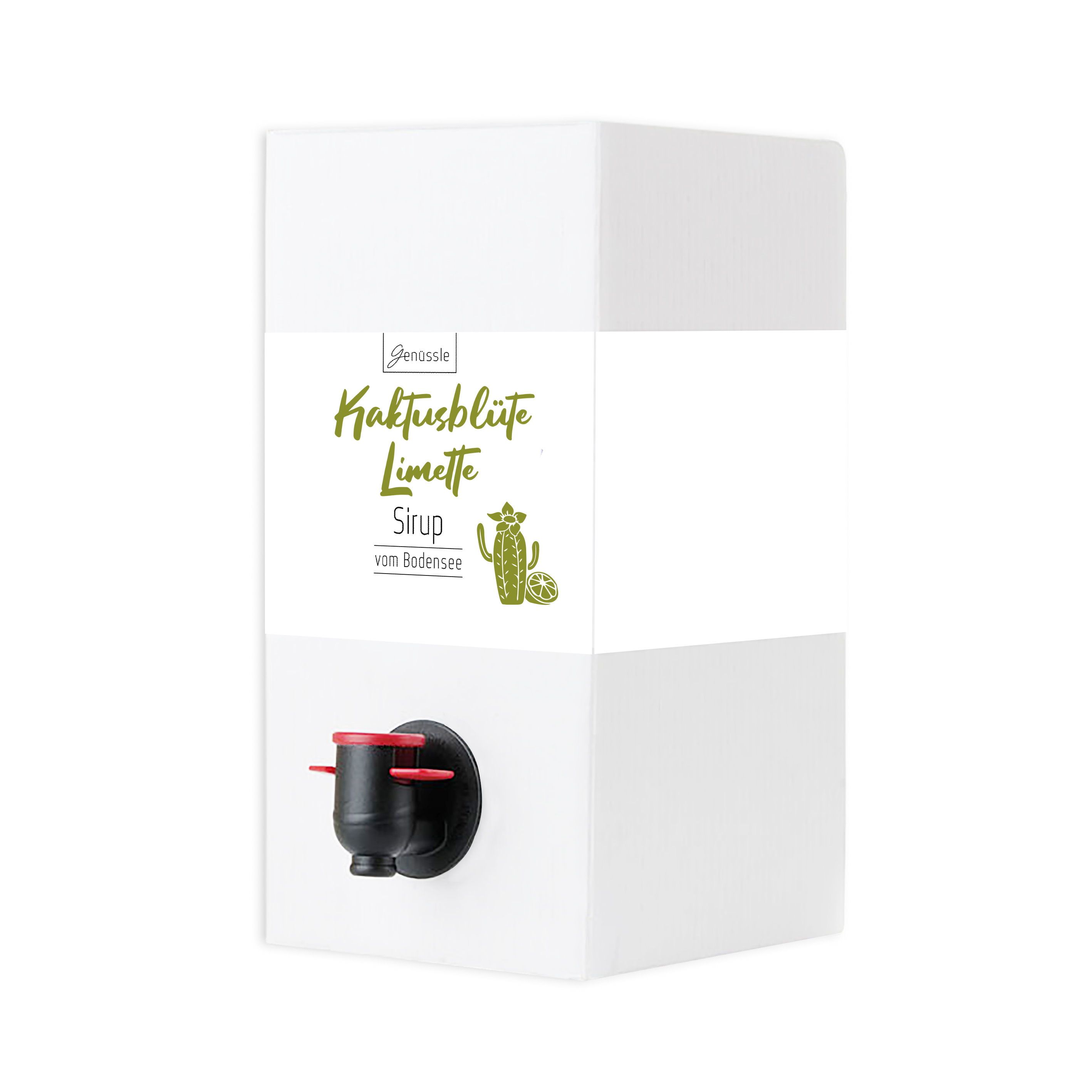 Genüssle Kaktusblüte-Limette Sirup 3000 ml