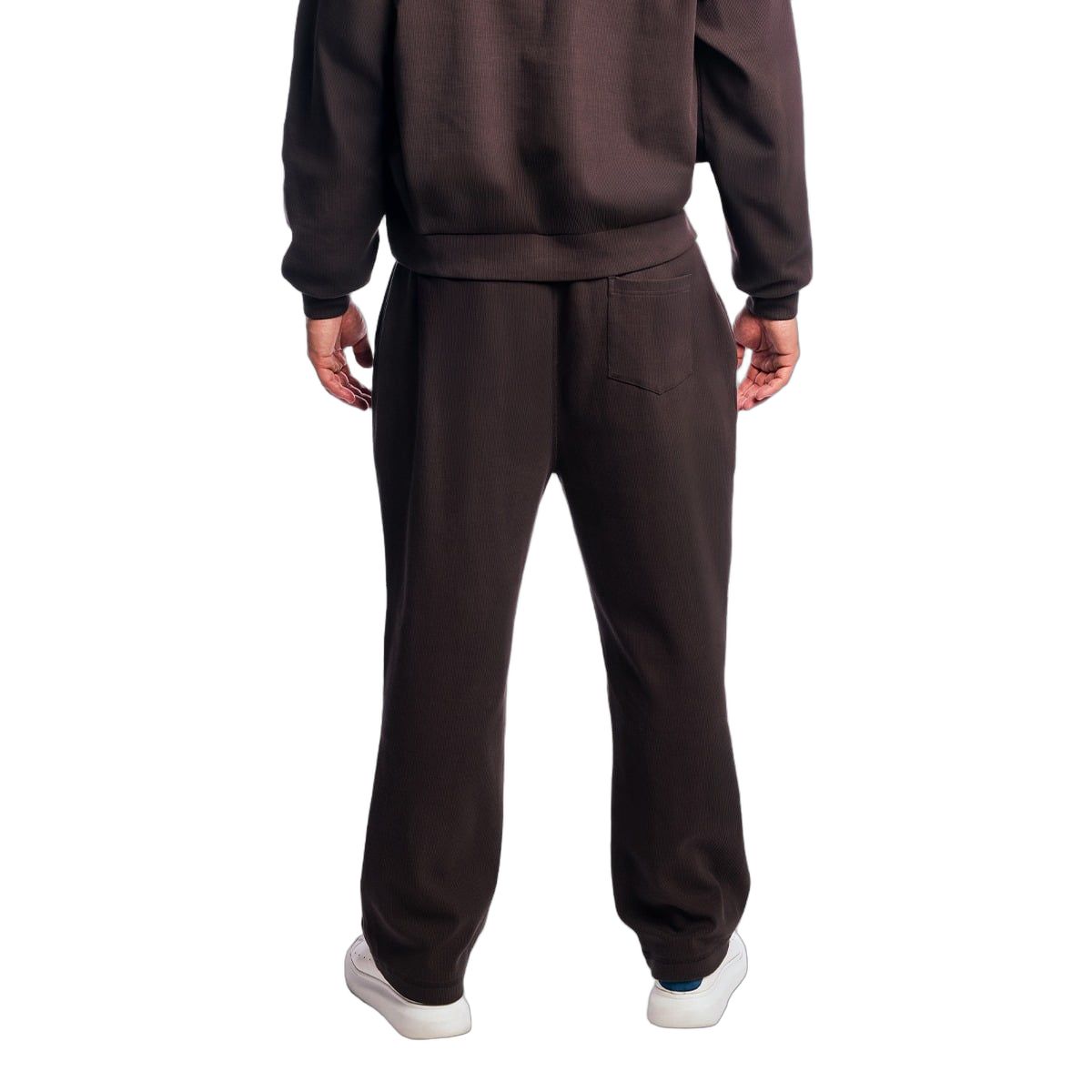 GymBeam Herren Jogginghose Oversized mit weitem Bein in Tee Braun