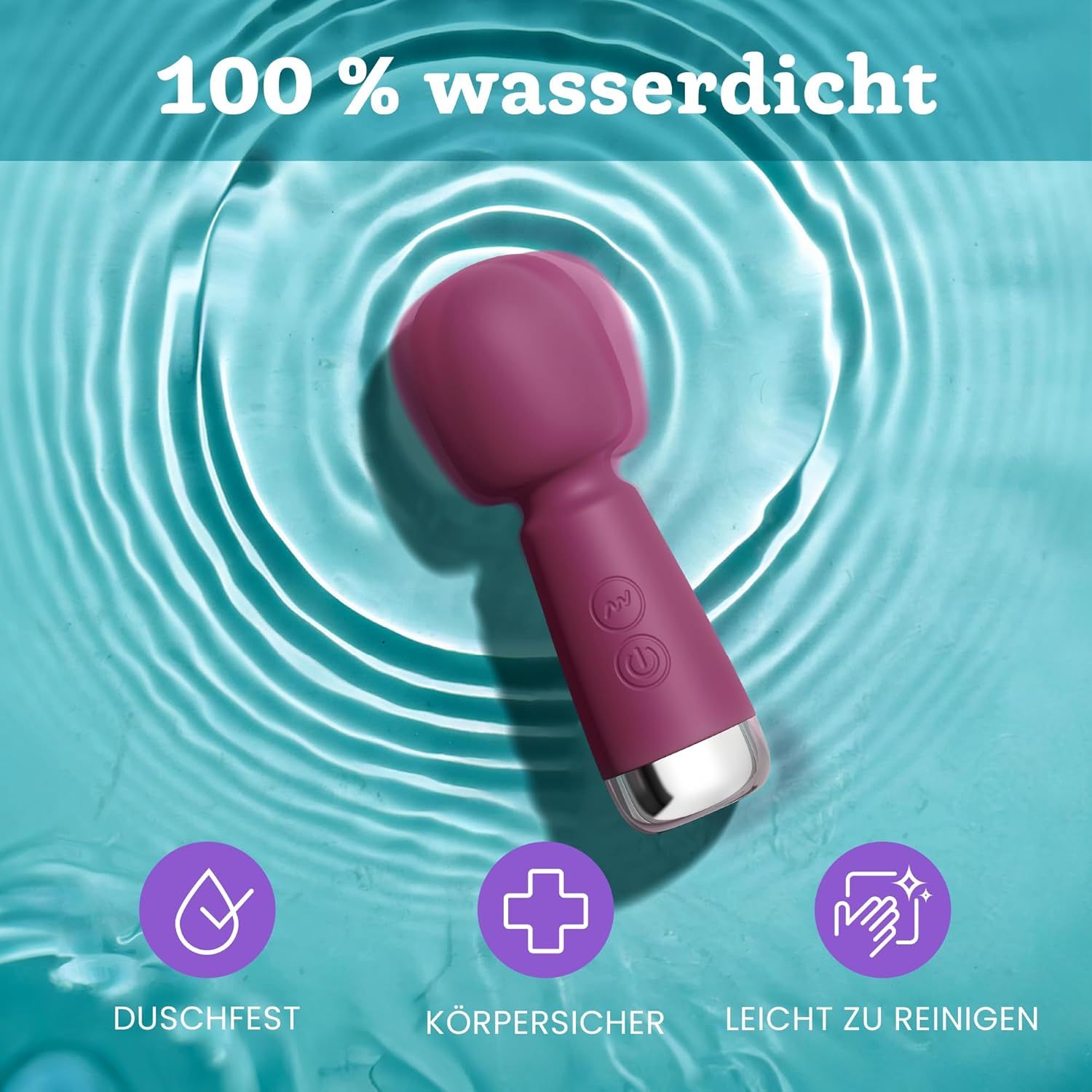 Oliver James Mini Vibrator Violett
