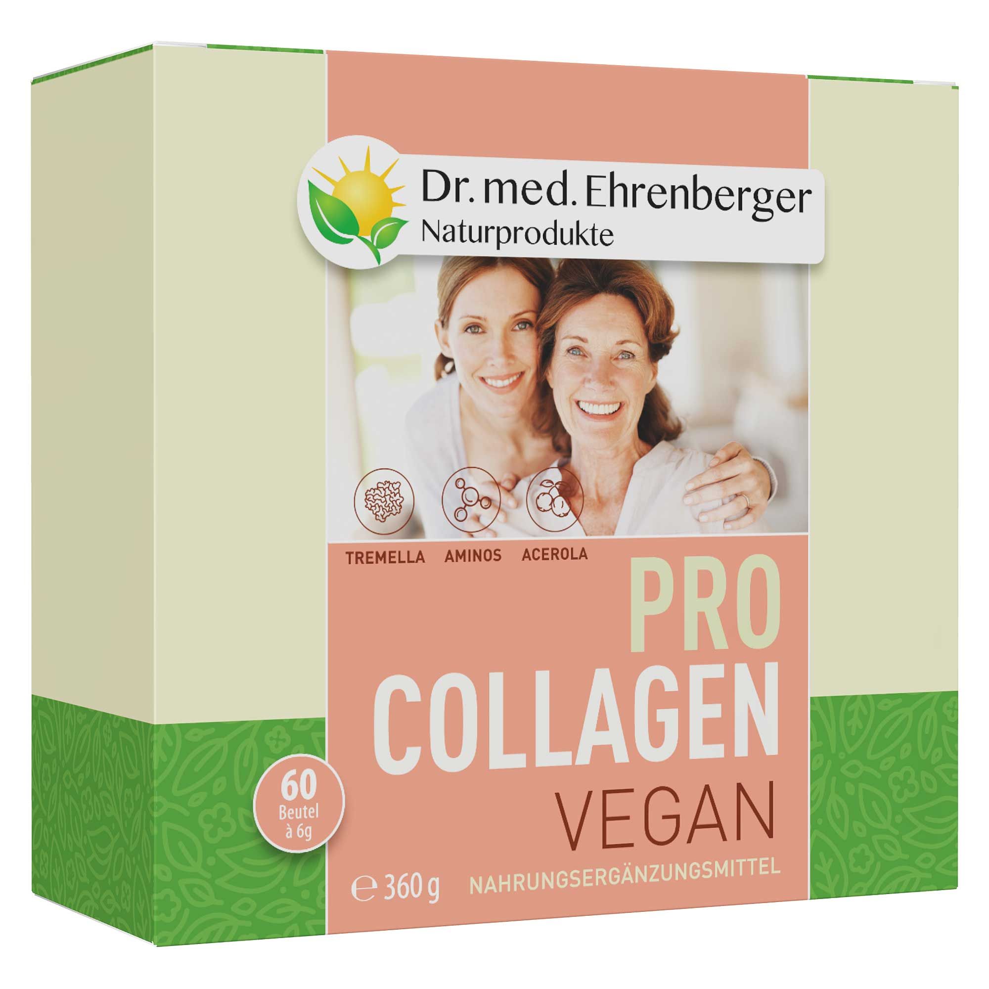 Dr. Ehrenberger Pro Collagen vegan Sachets 60 St Pulver