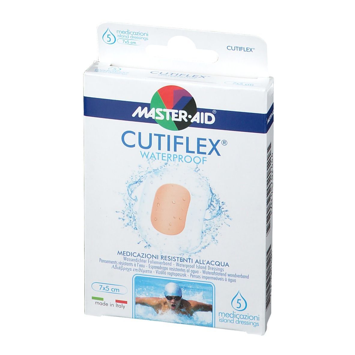 Cutiflex Folien-Pflaster 5 x 7 cm steril