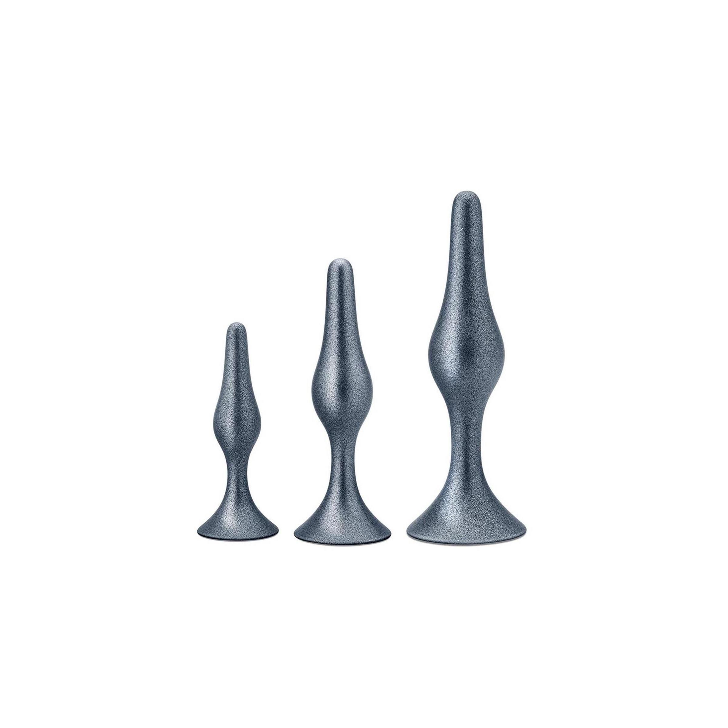 Blush - ANAL ADVENTURES MATRIX GENESIS Plug KIT STELLAR SILVER
