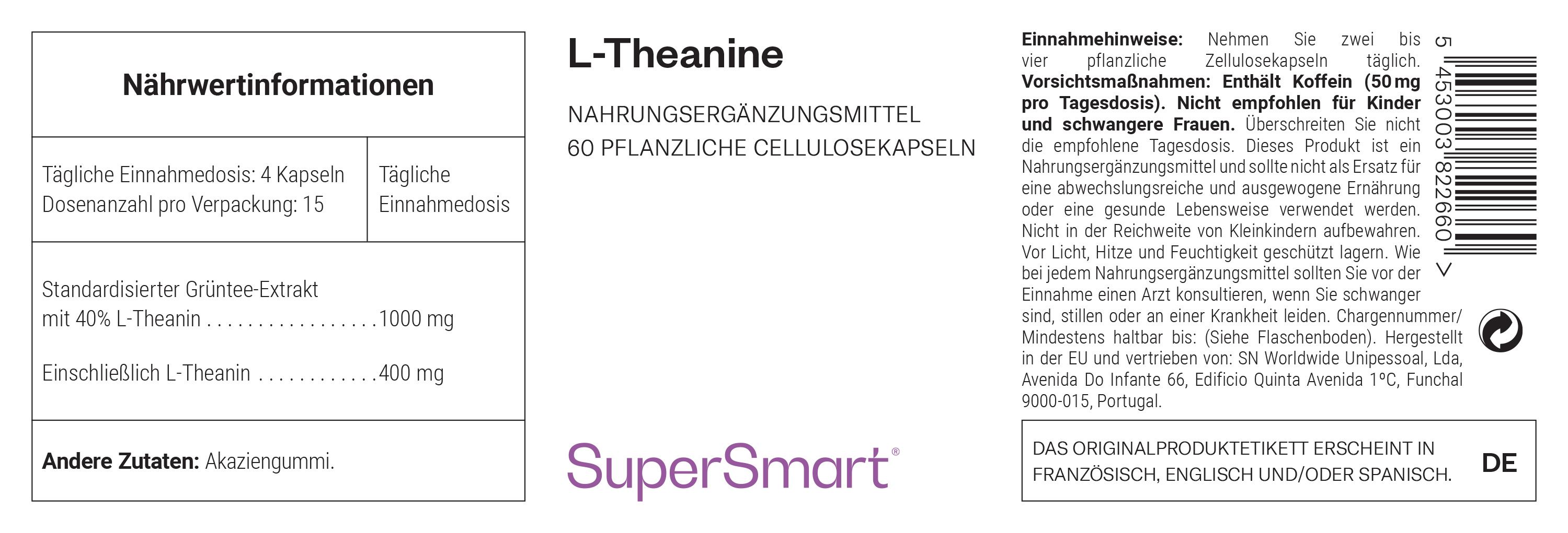SuperSmart - L-Theanine