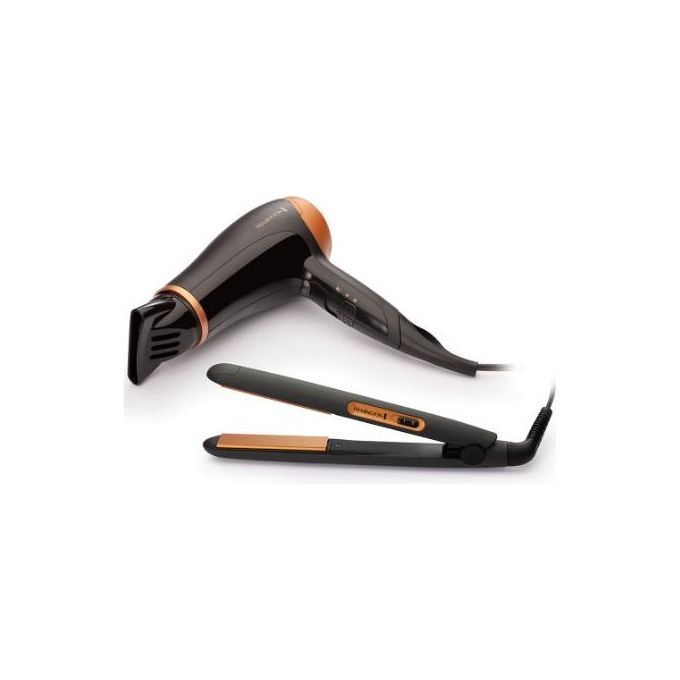 Remington Haircare Gift Pack asciuga capelli 2000 W Beige, Nero