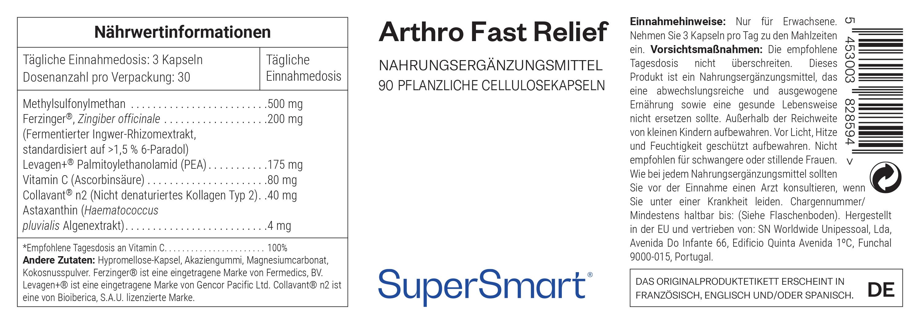 Arthro Fast Relief - SuperSmart