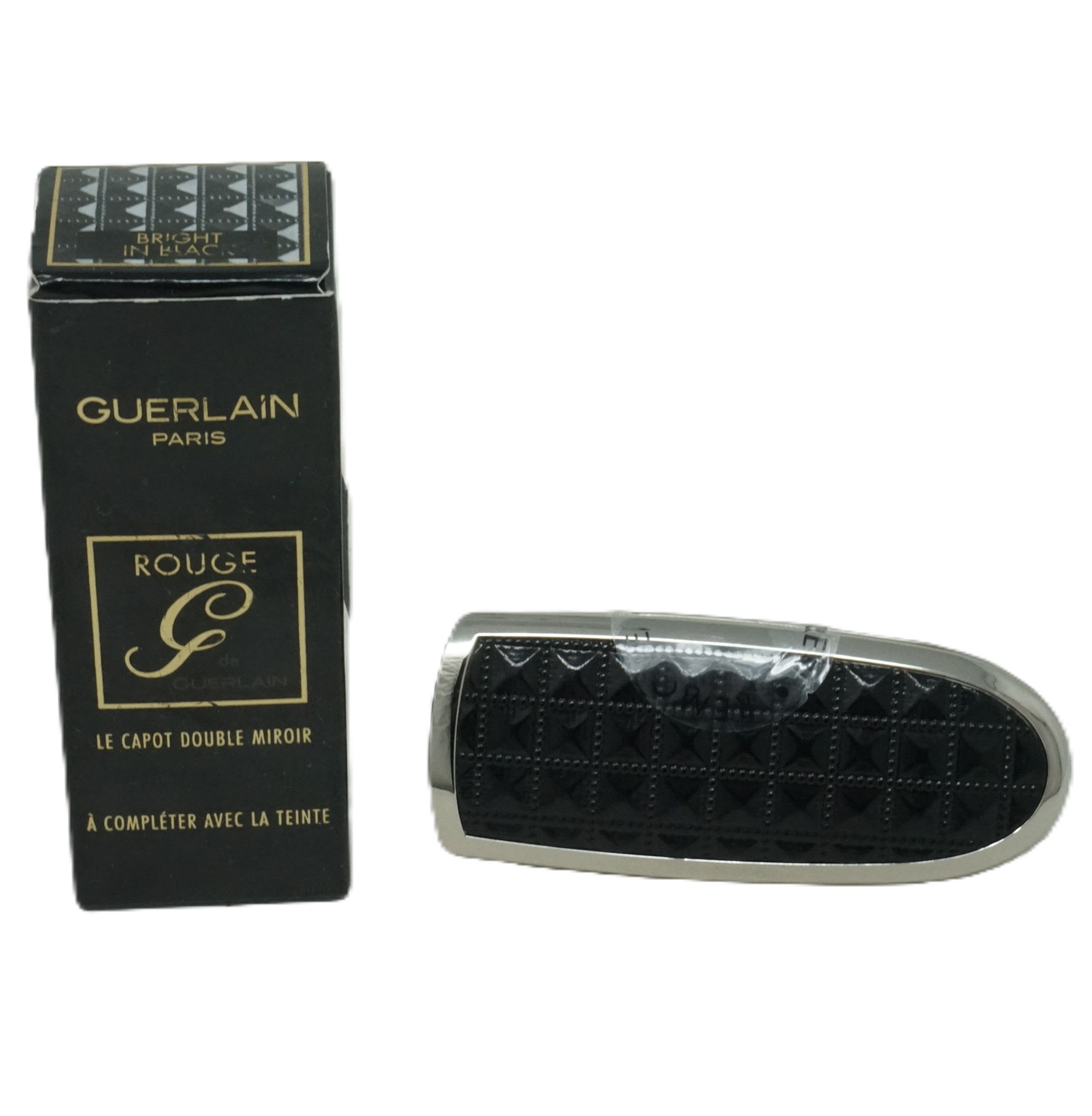 Guerlain Rouge G The Double Mirror Cap Bright in Black