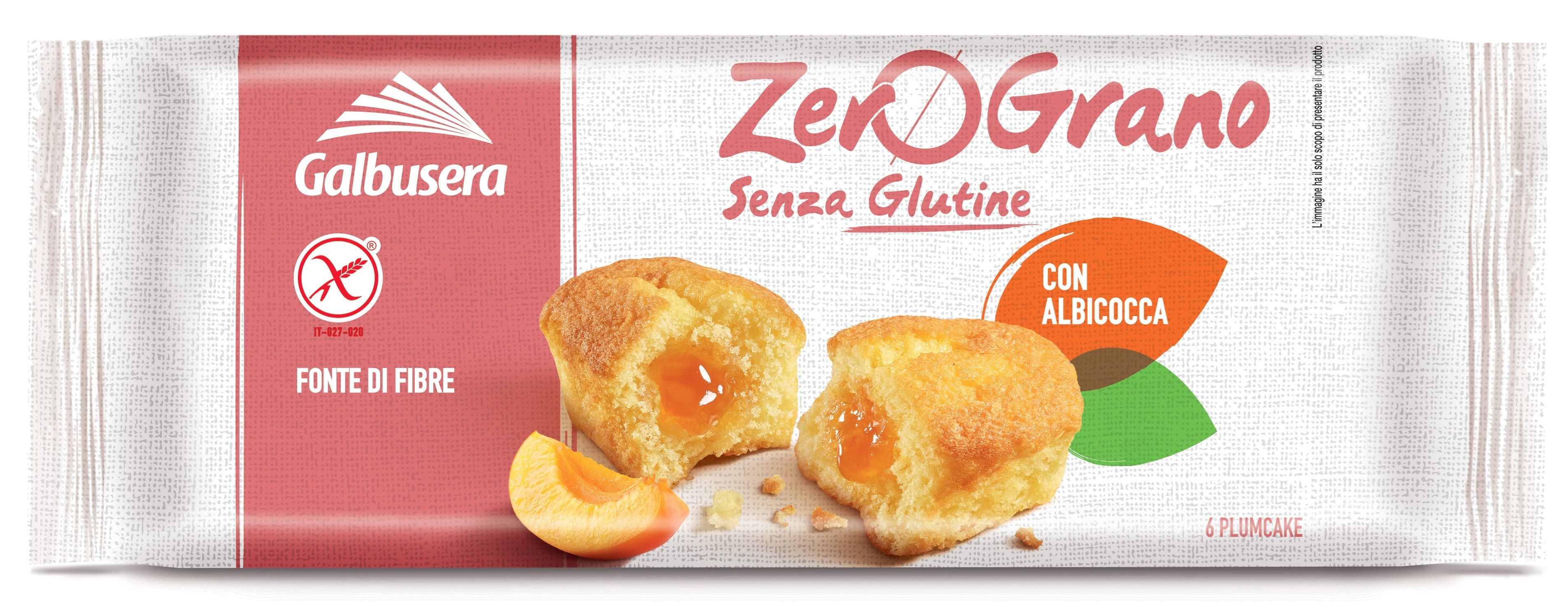 Plumcake Senza Glutine Albicocca - Galbusera Zerograno