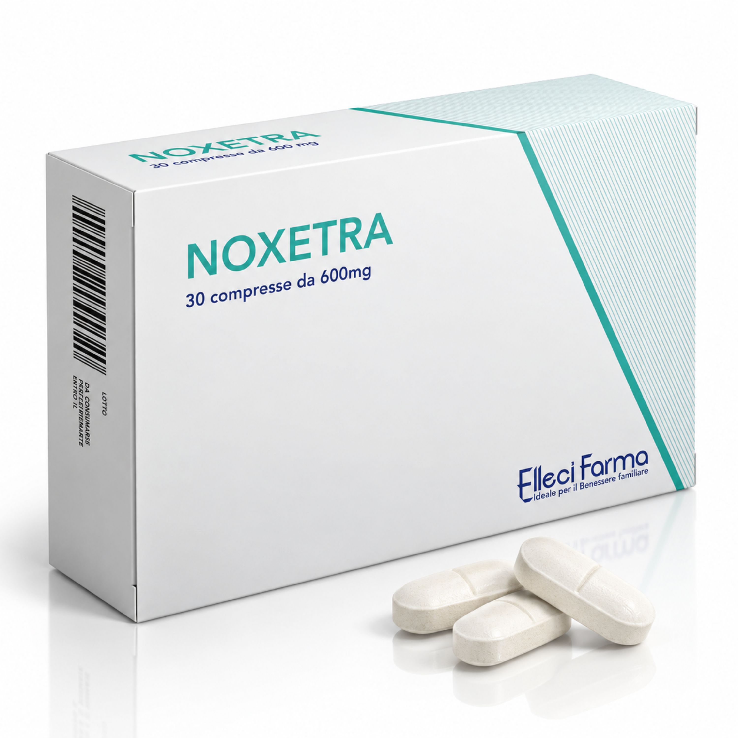 Elleci Farma Noxetra – Integratore Gonfiore e Gas con Enzimix Finocchio e Carbone