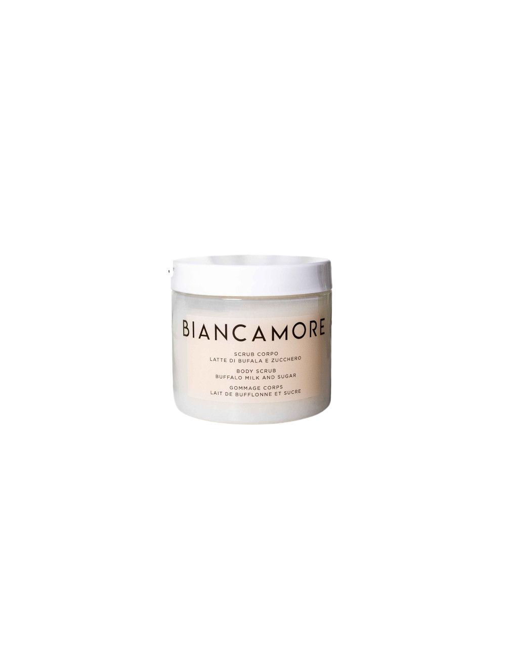 Biancamore Scrub con latte di bufala e zucchero