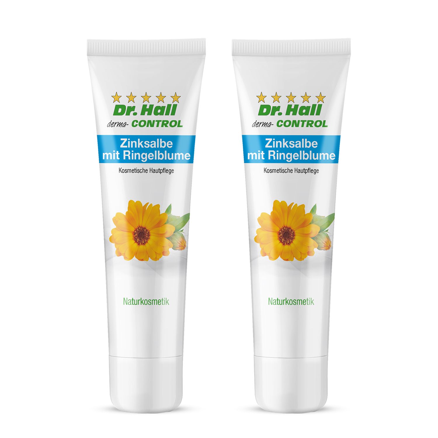 Dr. Hall Zinksalbe mit Ringelblume, 2er Set