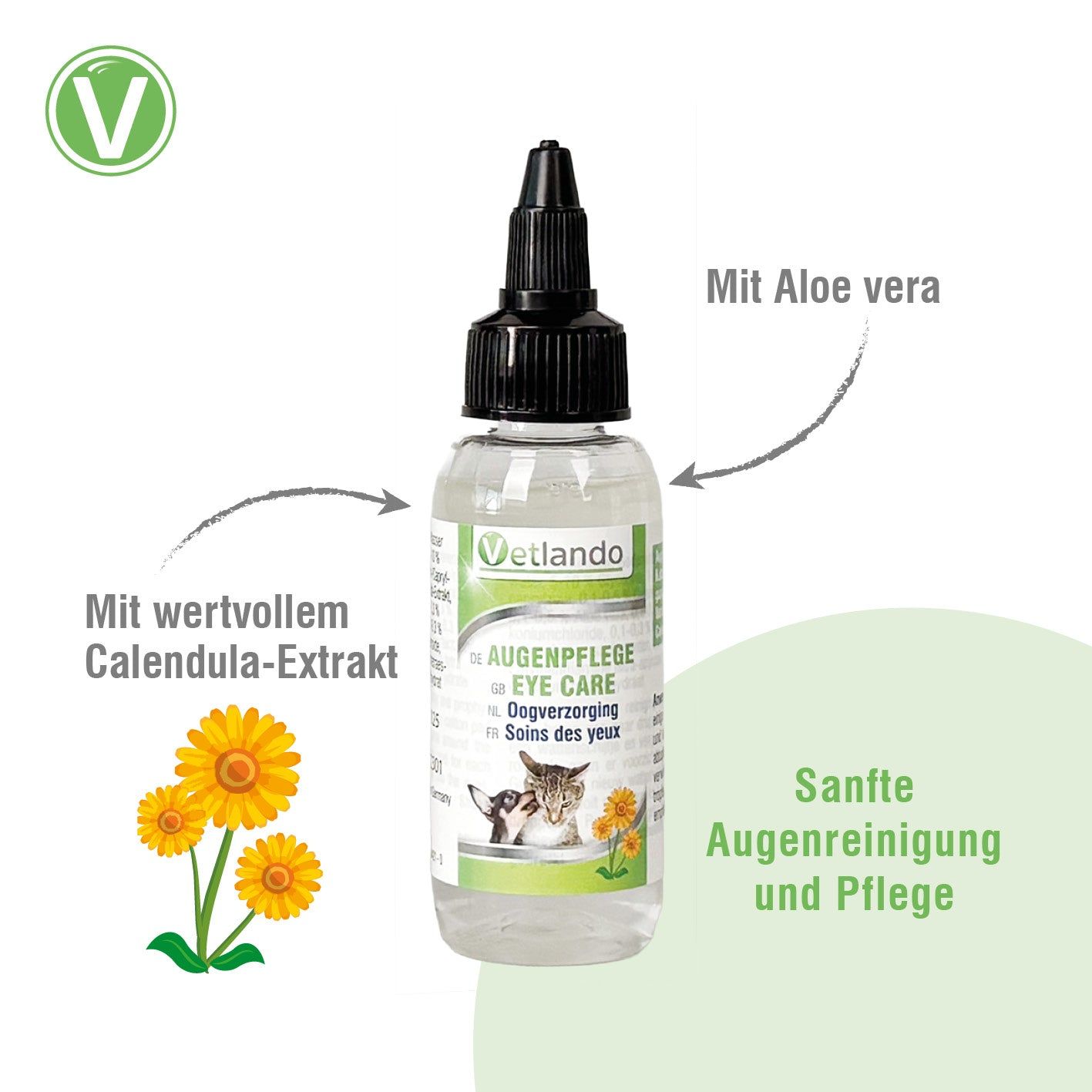 Vetlando Augenpflege