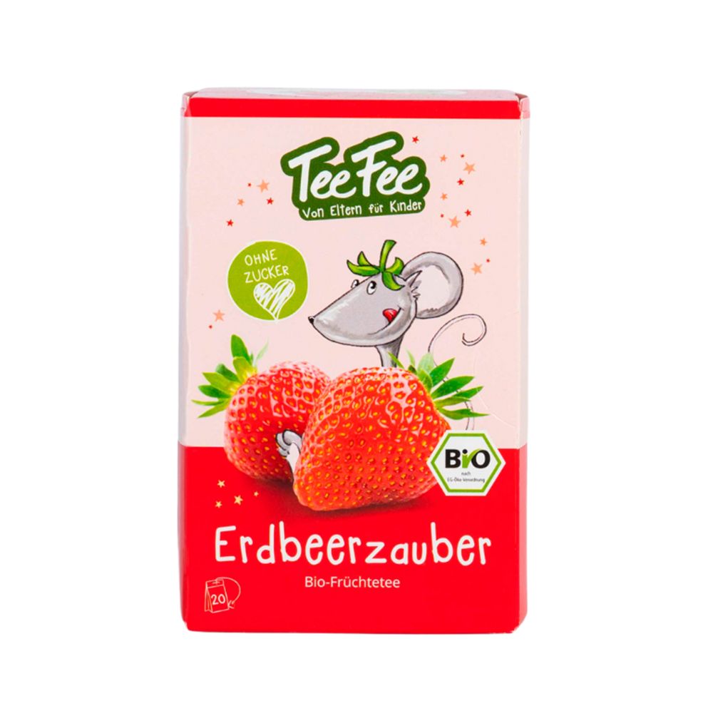 TeeFee - Erdbeerzauber Bio Früchtetee Kindertee