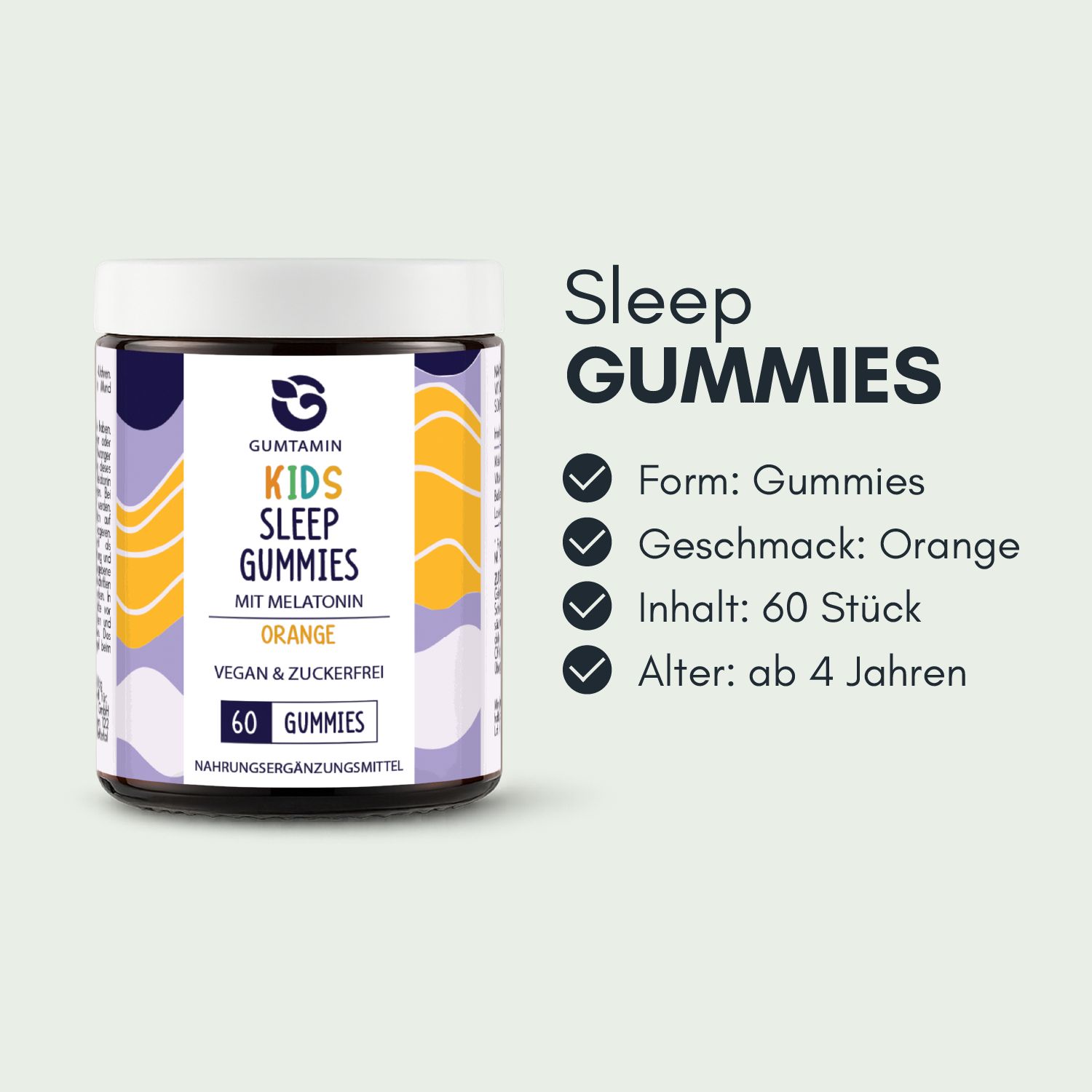 Gumtamin Kinder Sleep Gummies mit Melatonin
