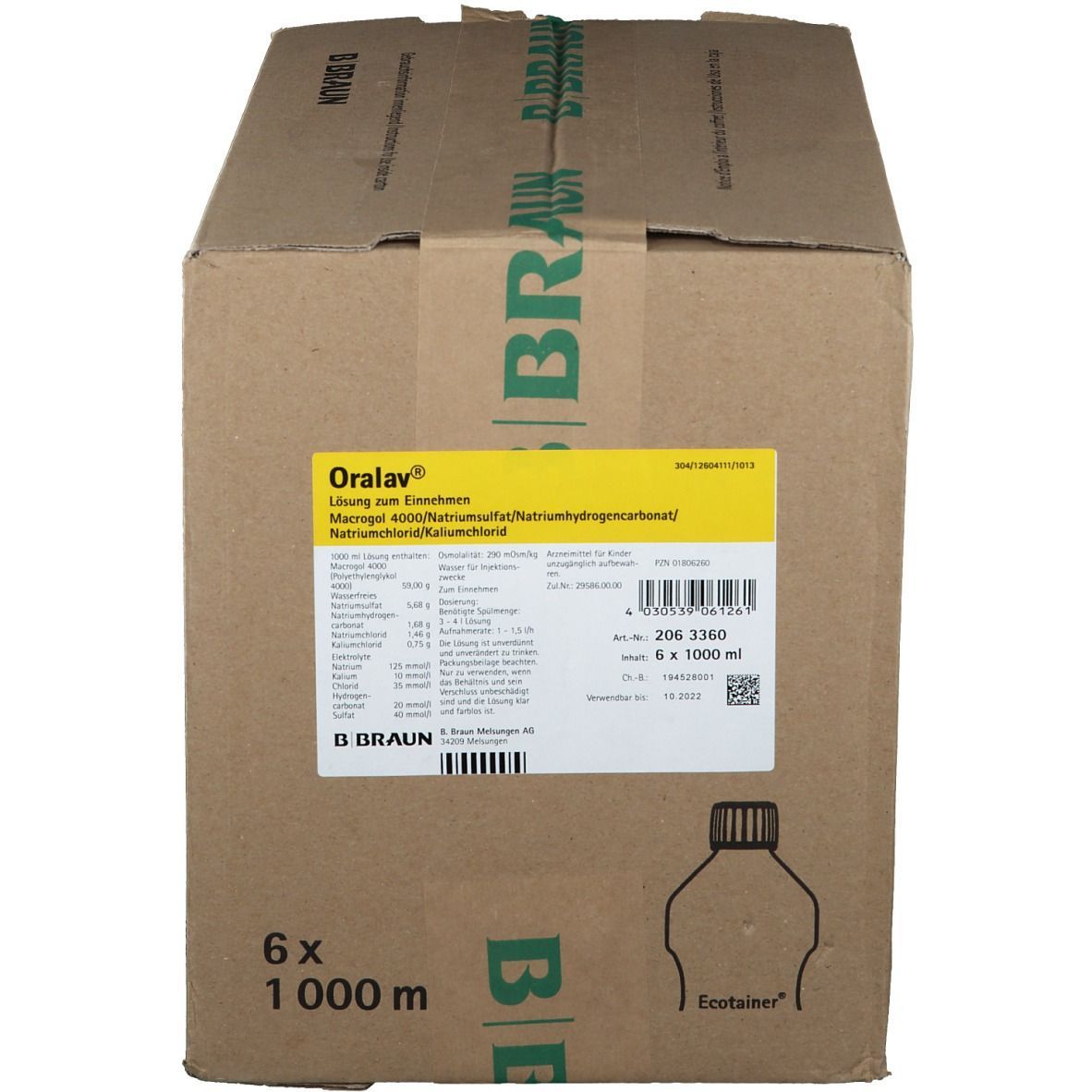 Oralav® Darmspüllösung Ecotainer®