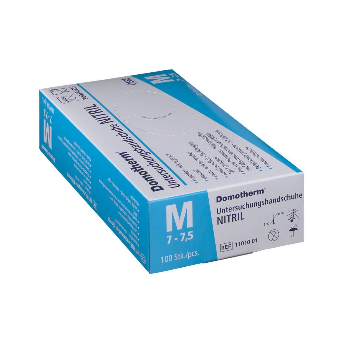 Domotherm® Untersuchungshandschuhe Nitril M 7-7,5