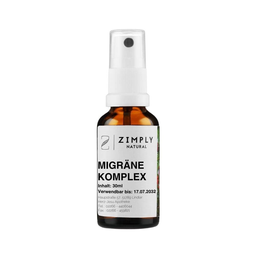 ZIMPLY NATURAL Migräne Komplex Spray