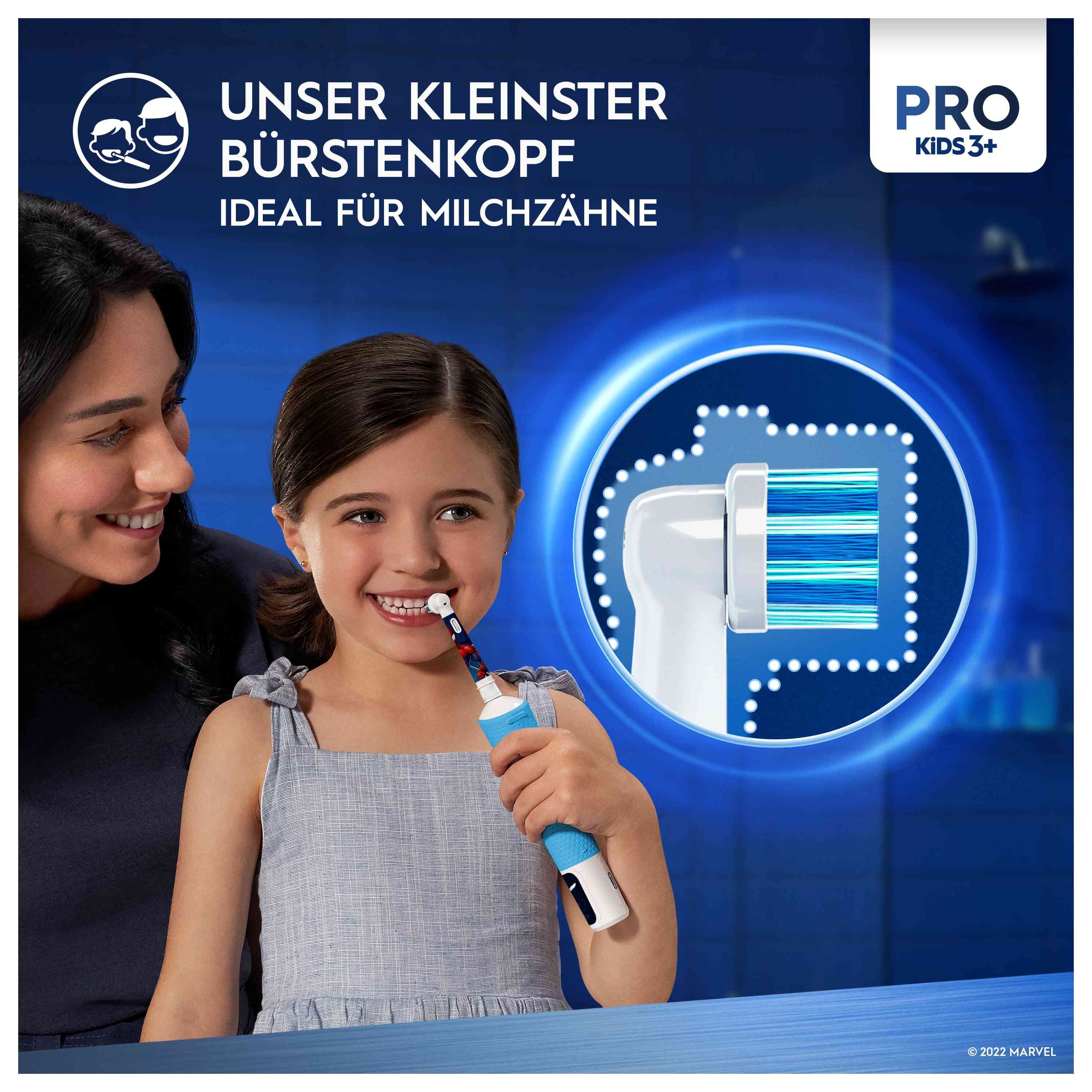 Oral-B KINDERZAHNBÖRSTE MIT REISEETUI (PRO 103 KIDS SPIDERM)